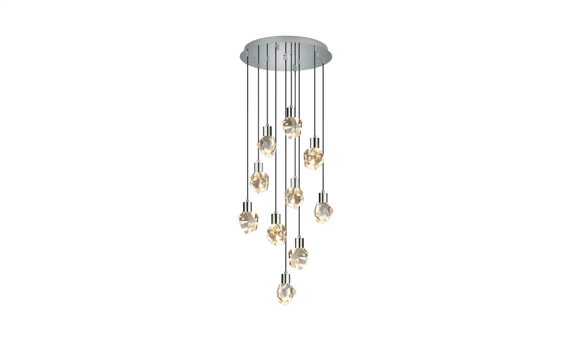 Trio Pendelleuchte ¦ silber ¦ Maße (cm): B: 51,5 H: 150  Ø: 51.5 Lampen & L günstig online kaufen