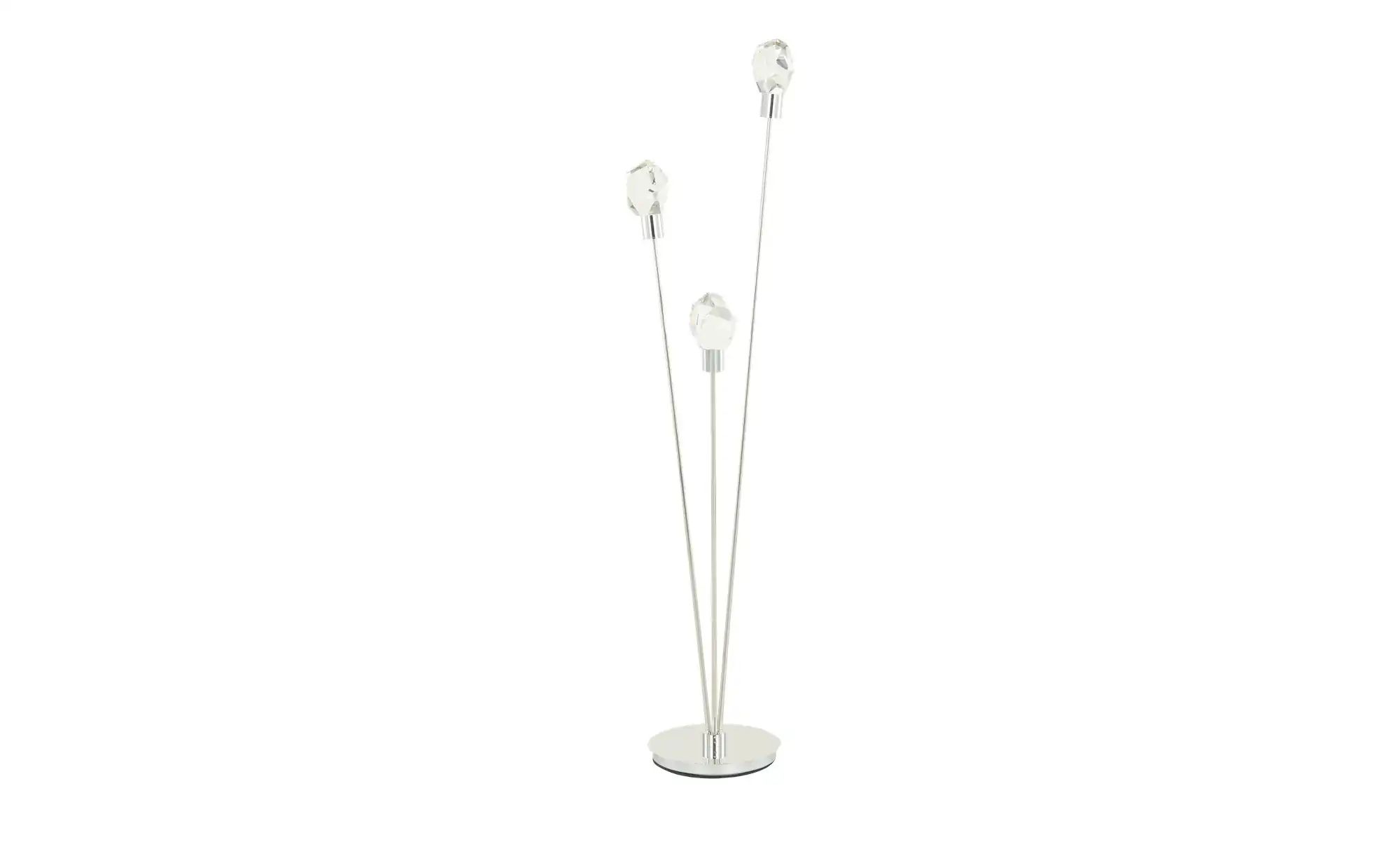 Trio LED-Stehleuchte   ¦ silber ¦ Maße (cm): H: 150  Ø: 40 Lampen & Leuchte günstig online kaufen