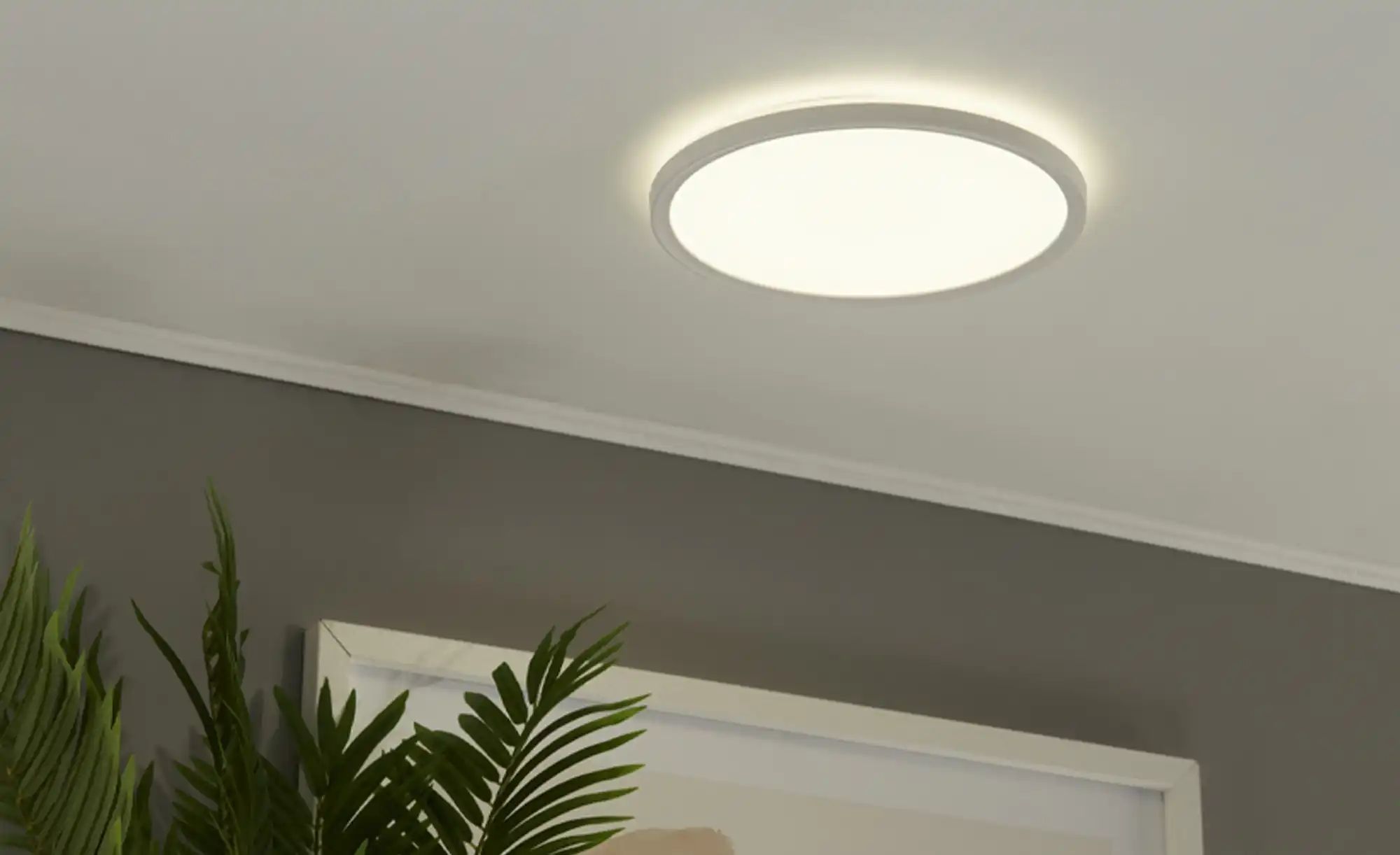 Thumbnail - LED-Deckenleuchte   ¦ weiß ¦ Maße (cm): H: 3  Ø: 29 Lampen & Leuchten > Deckenleuchten - Höffner