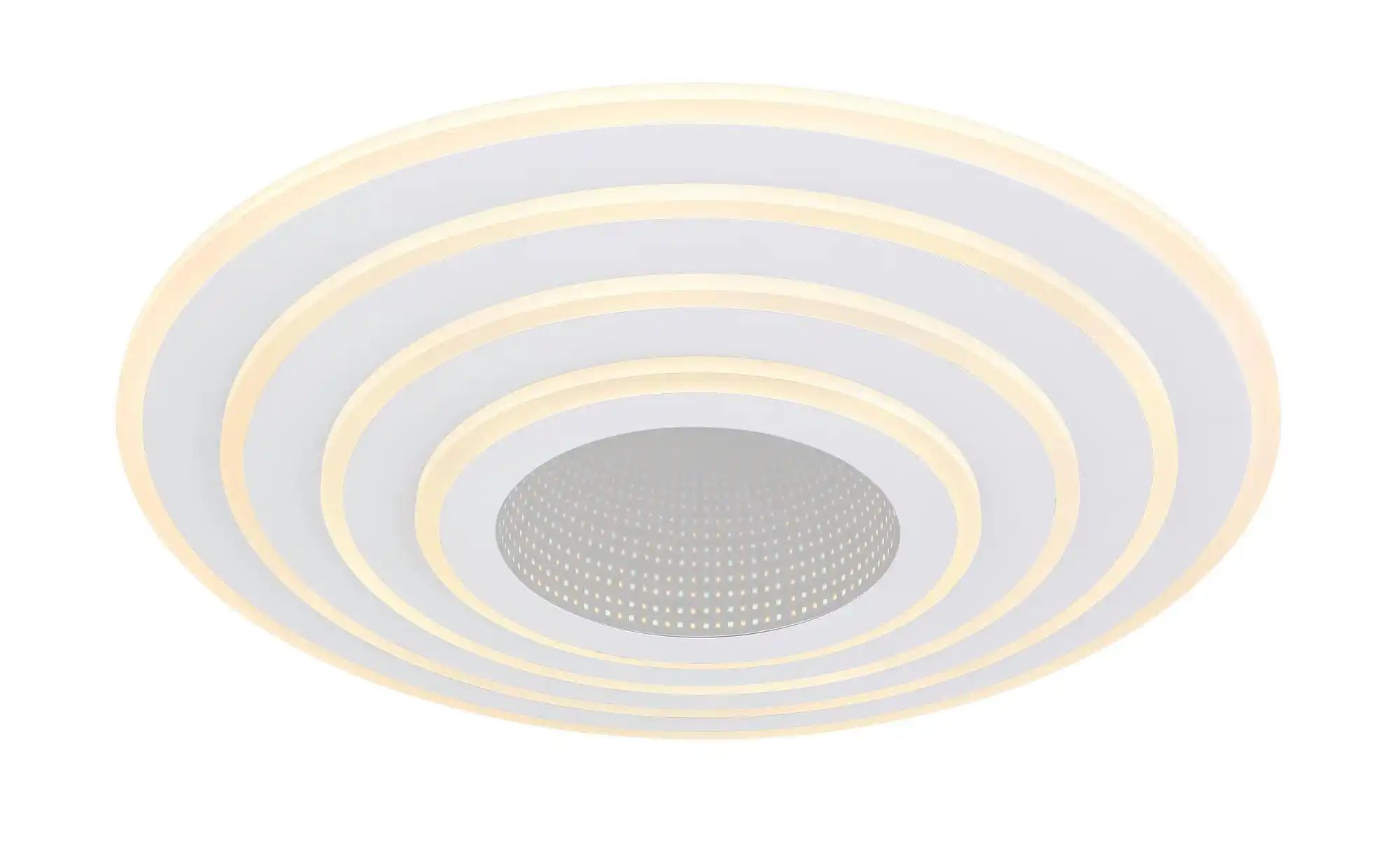 Thumbnail - Globo Lighting Deckenleuchte   ¦ weiß ¦ Maße (cm): B: 40 H: 7 T: 40.0 Lampen & Leuchten > Deckenleuchten - Höffner