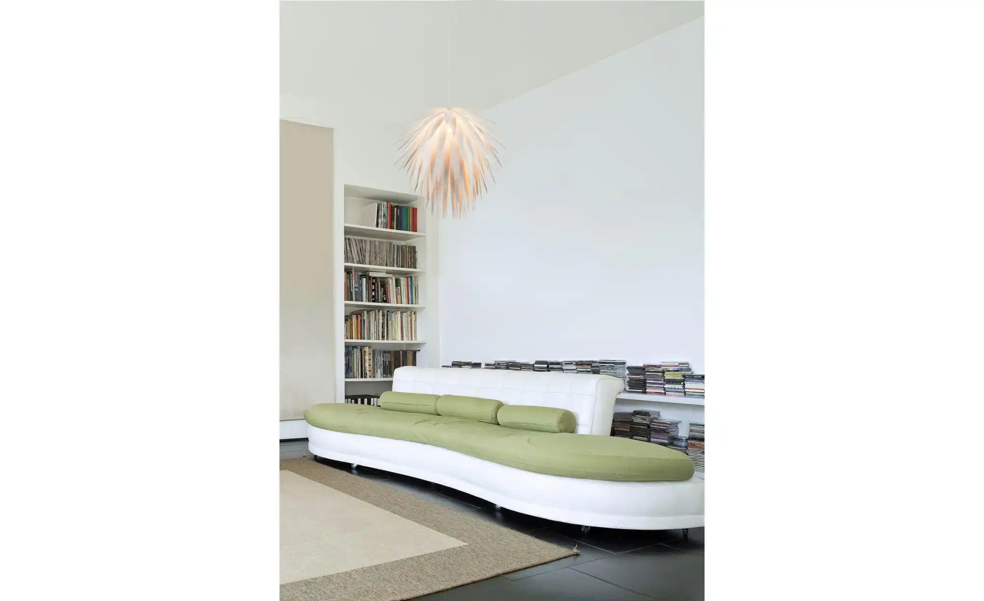 Globo Lighting Pendelleuchte   ¦ weiß ¦ Maße (cm): B: 49,5 H: 140 T: 49.5 L günstig online kaufen