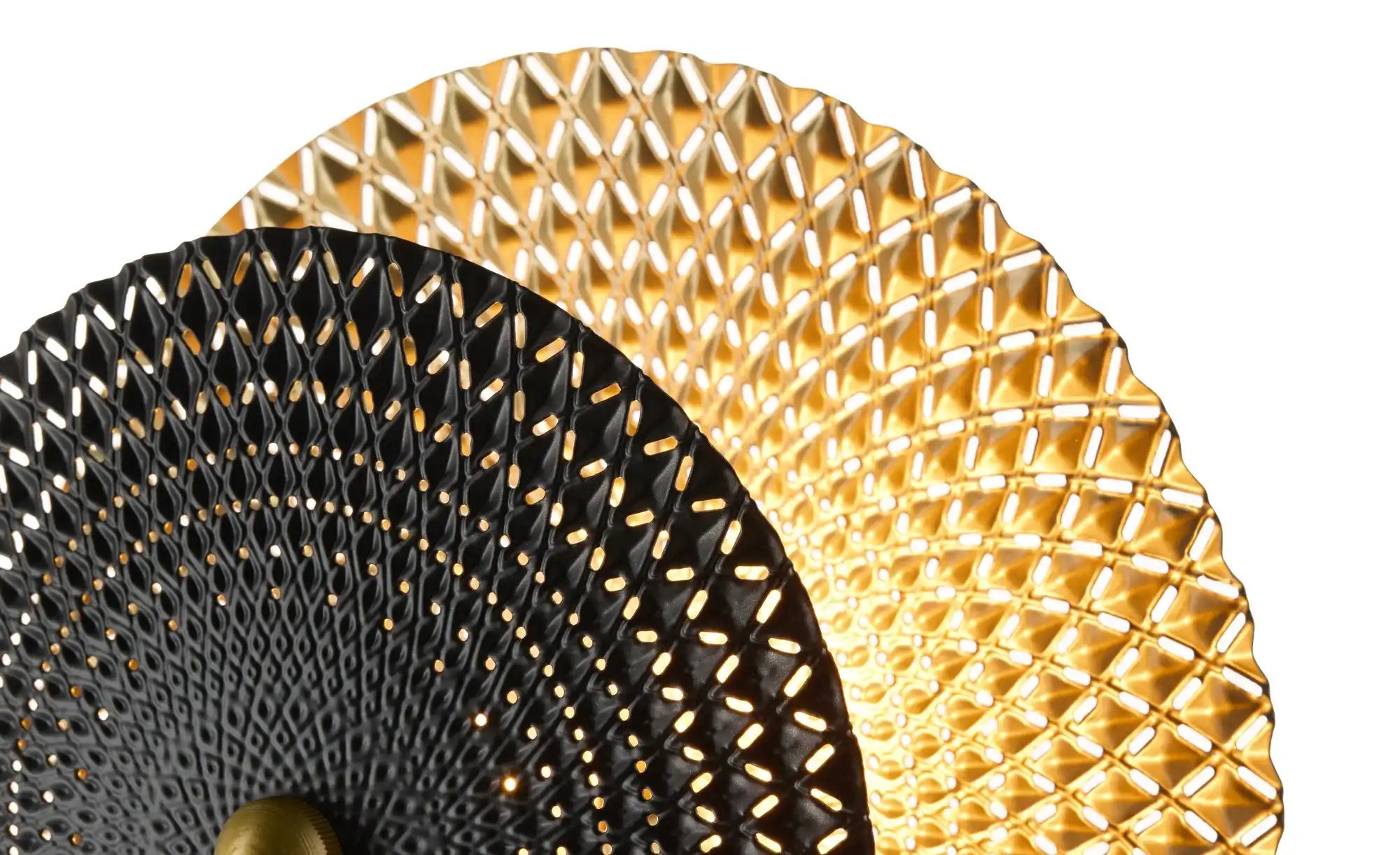 KHG Tischleuchte   ¦ gold ¦ Maße (cm): B: 38 H: 53 T: 26.0 Lampen & Leuchte günstig online kaufen