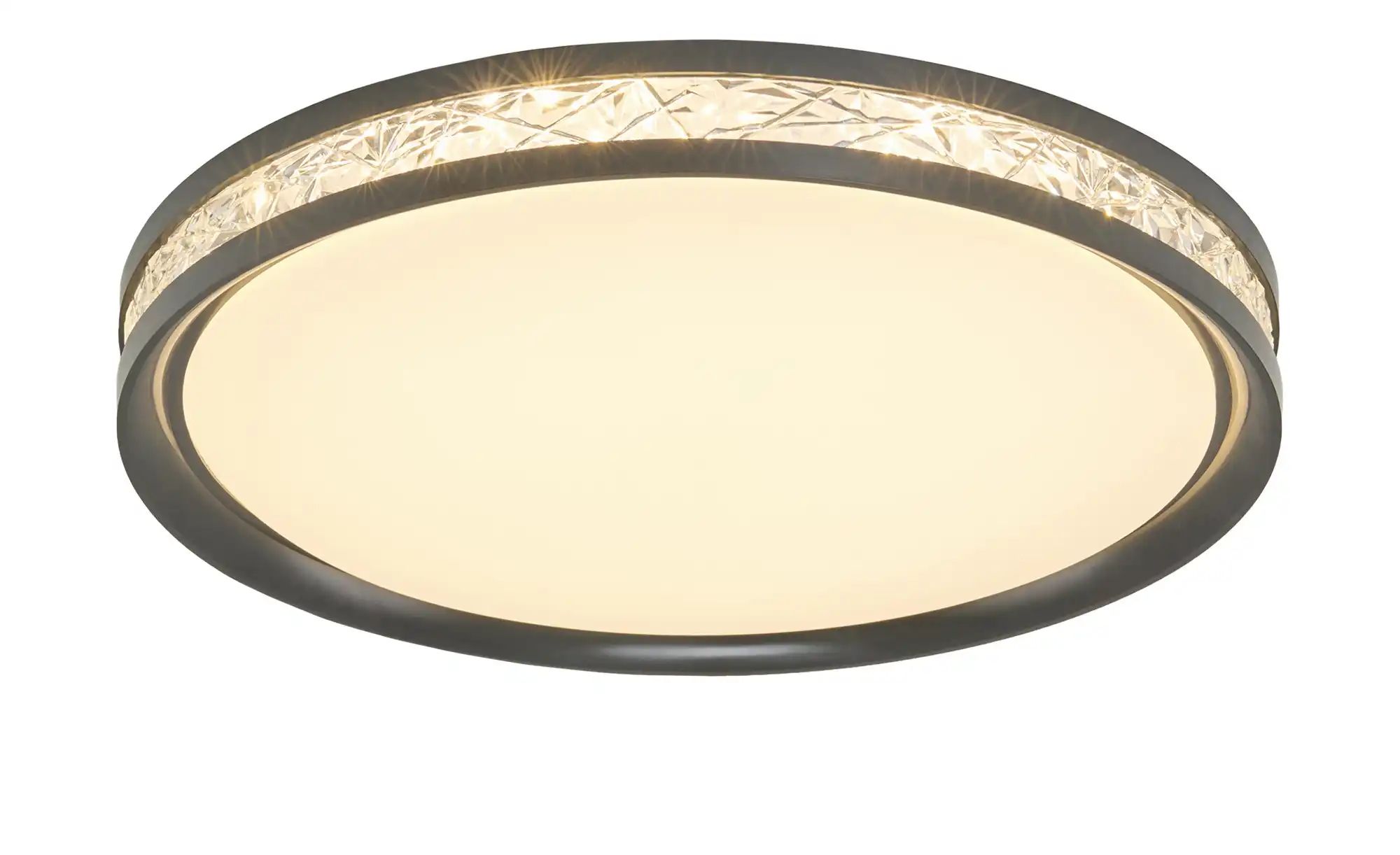 Thumbnail - KHG Deckenleuchte ¦ schwarz ¦ Maße (cm): H: 7,5 Ø: 49.5 Lampen & Leuchten > Deckenleuchten - Höffner