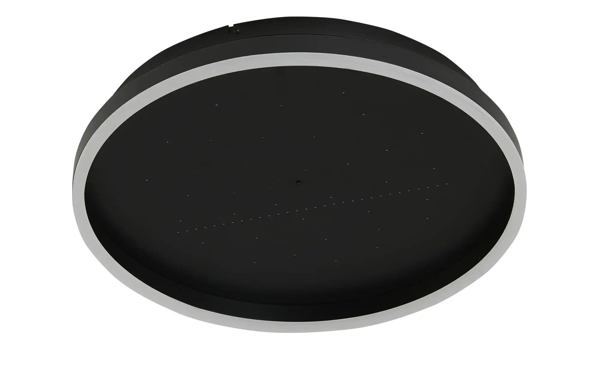 KHG Deckenleuchte   ¦ schwarz ¦ Maße (cm): H: 6,9  Ø: 50 Lampen & Leuchten günstig online kaufen