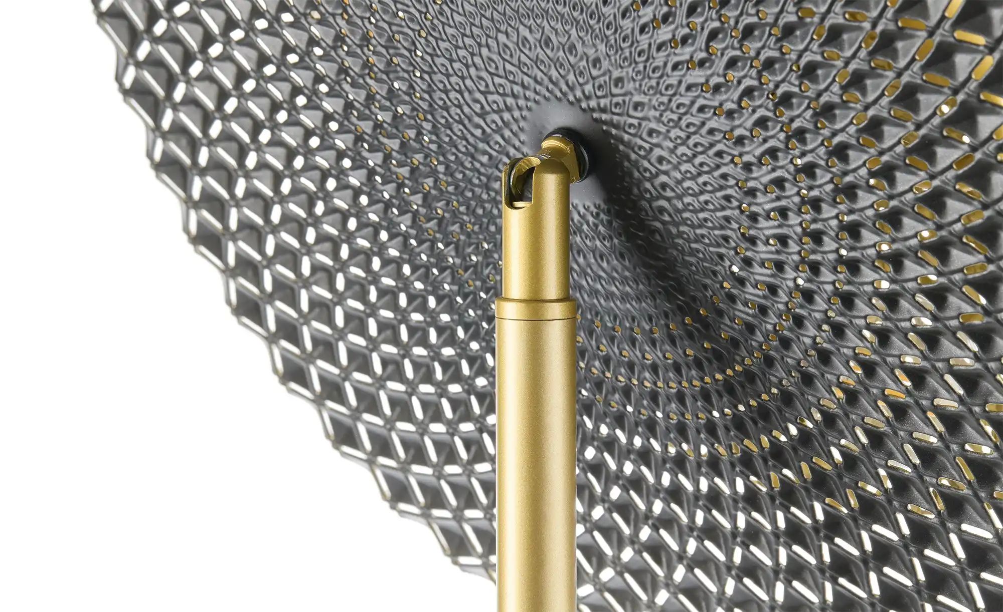 KHG Stehleuchte   ¦ gold ¦ Maße (cm): B: 38 H: 155 T: 26.0 Lampen & Leuchte günstig online kaufen