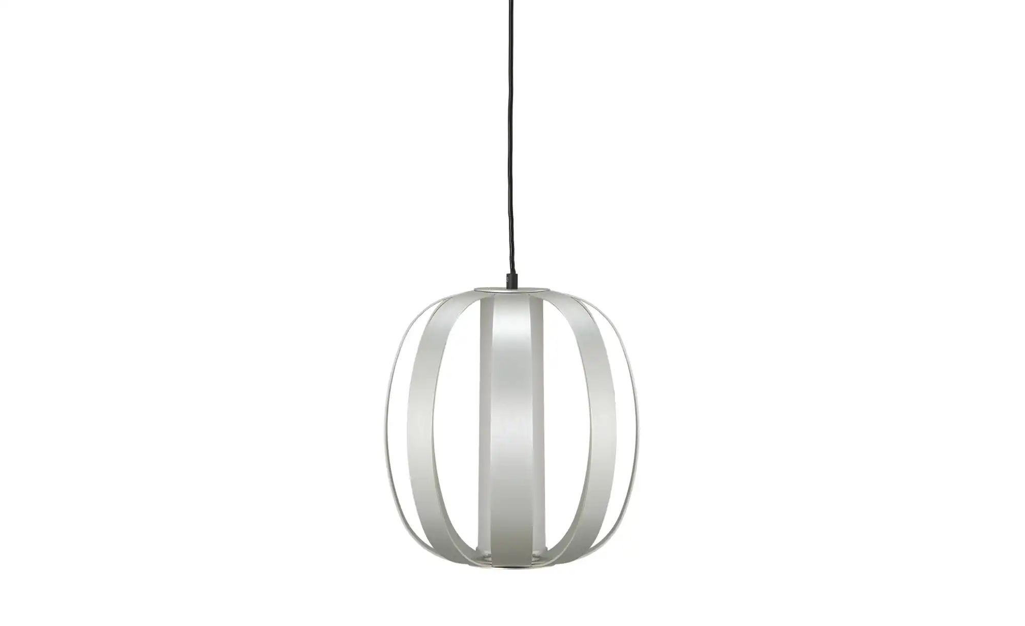 Jette Home Pendelleuchte   ¦ silber ¦ Maße (cm): H: 150  Ø: 28.5 Lampen & L günstig online kaufen