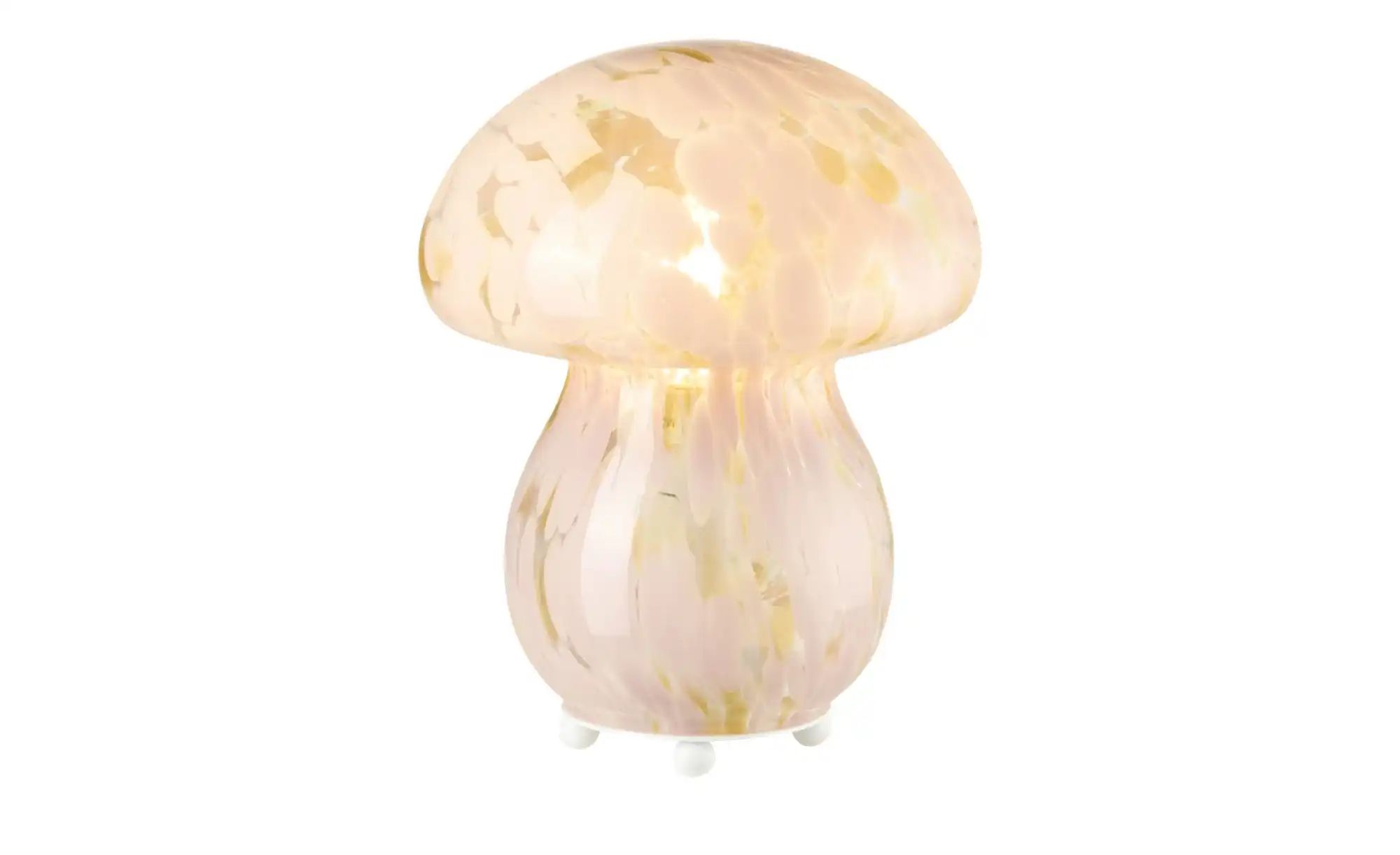 KHG Tischleuchte   ¦ rosa/pink ¦ Maße (cm): H: 15  Ø: 13 Lampen & Leuchten günstig online kaufen