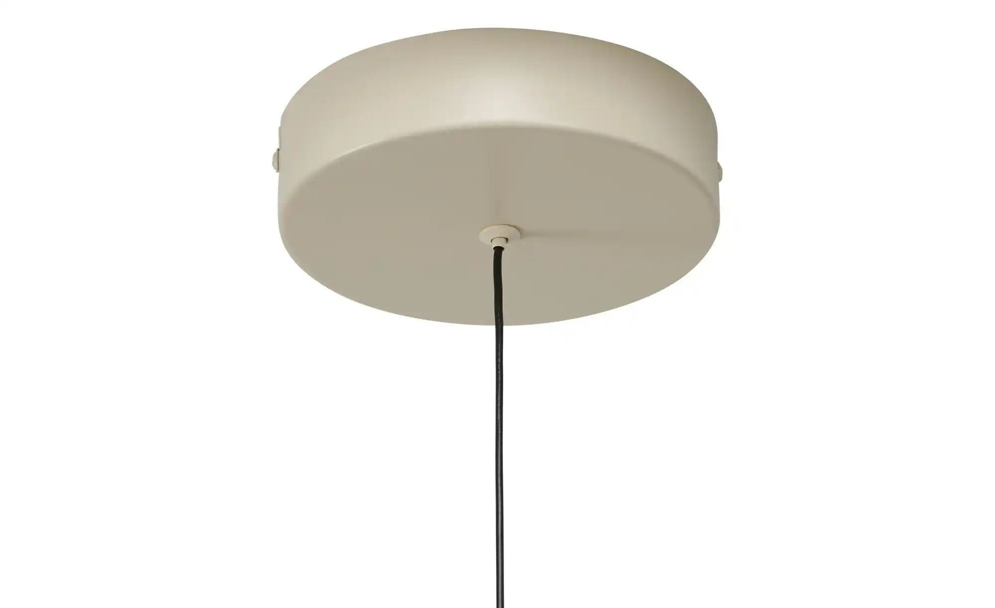 KHG Pendelleuchte   ¦ beige ¦ Maße (cm): H: 150  Ø: 26 Lampen & Leuchten > günstig online kaufen