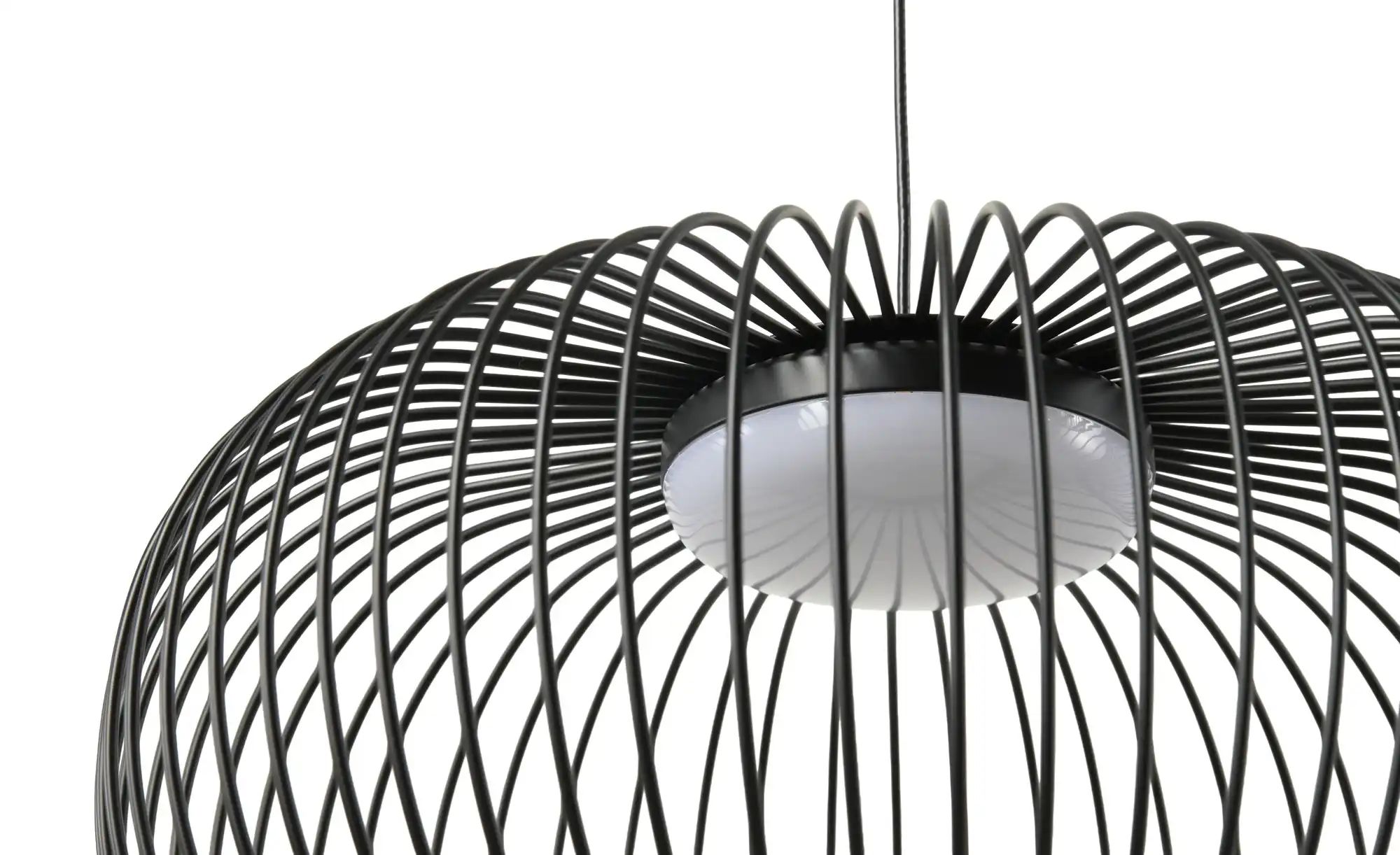 Thumbnail - KHG Pendelleuchte Pendelleuchte  ¦ schwarz ¦ Maße (cm): H: 150  Ø: 62 Lampen & Leuchten > Hängeleuchten - Höffner