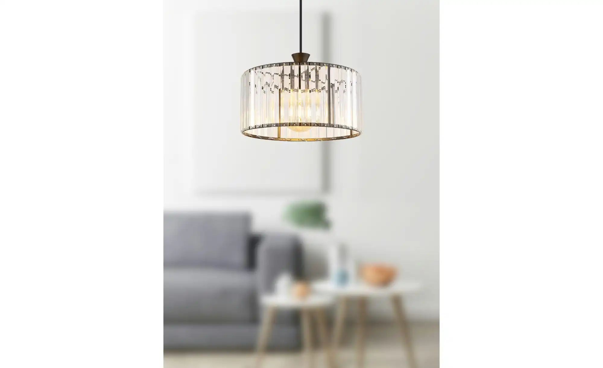 Thumbnail - Globo Lighting Pendelleuchte ¦ schwarz ¦ Maße (cm): B: 31 H: 120 Ø: 31 Lampen & Leuchten > LED-Leuchten > LED-Deckenl...