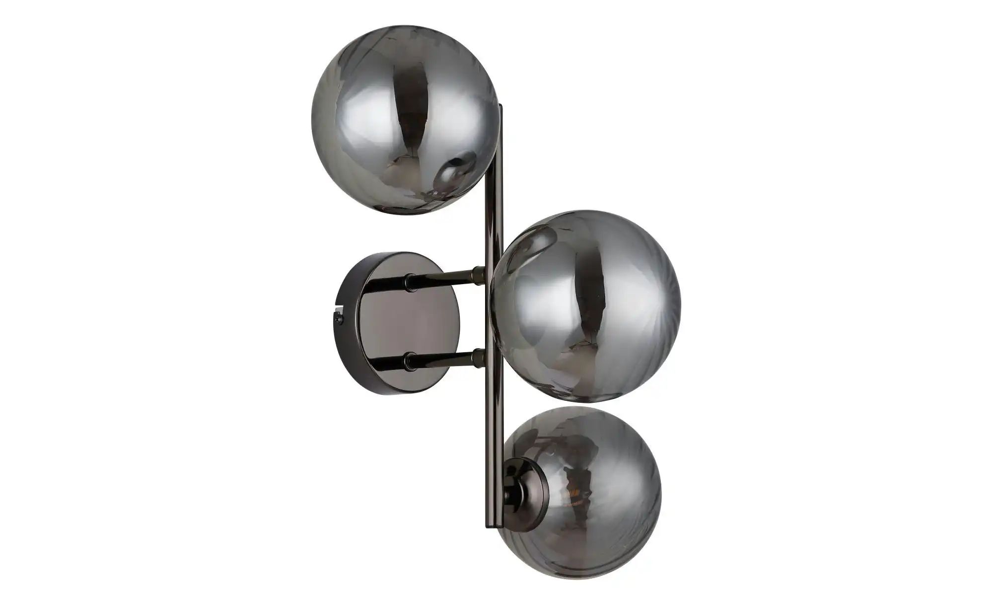 Globo Lighting Wandleuchte   ¦ schwarz ¦ Maße (cm): B: 36 H: 25 Lampen & Le günstig online kaufen