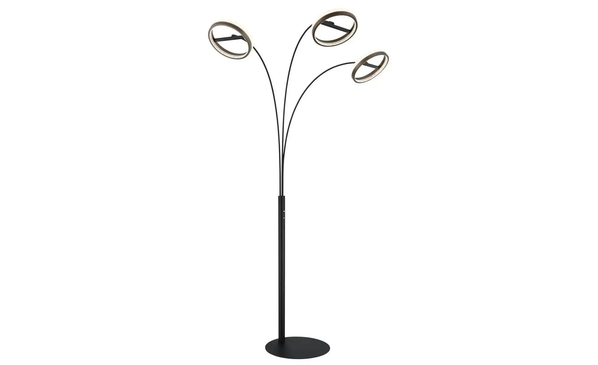 Thumbnail - Globo Lighting Stehleuchte   ¦ schwarz ¦ Maße (cm): B: 83,7 H: 190,2 Lampen & Leuchten > Stehlampen - Höffner