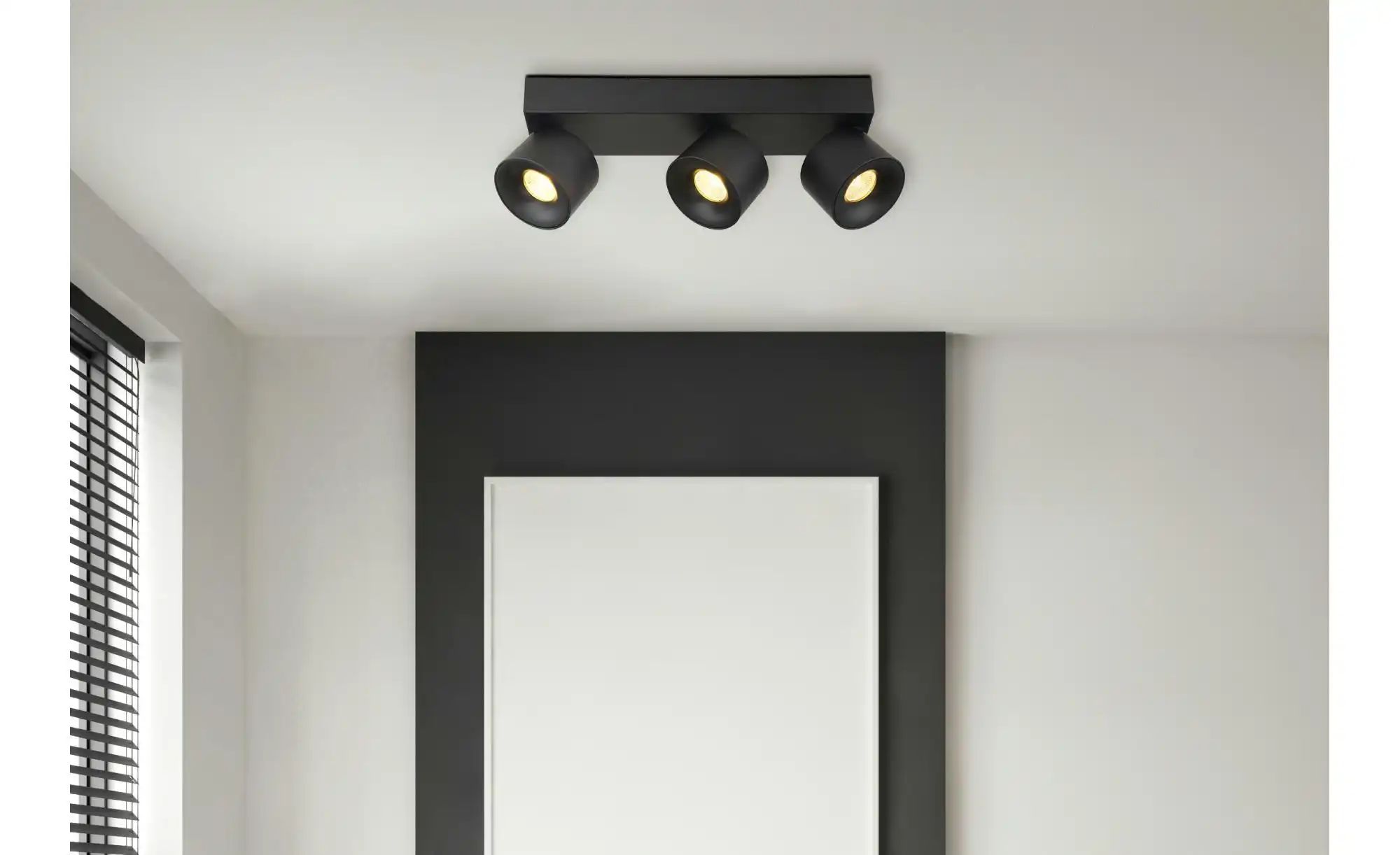 Thumbnail - Globo Lighting LED Strahler   ¦ schwarz ¦ Maße (cm): B: 33 H: 12 Lampen & Leuchten > LED-Leuchten > LED-Deckenleuchten -...