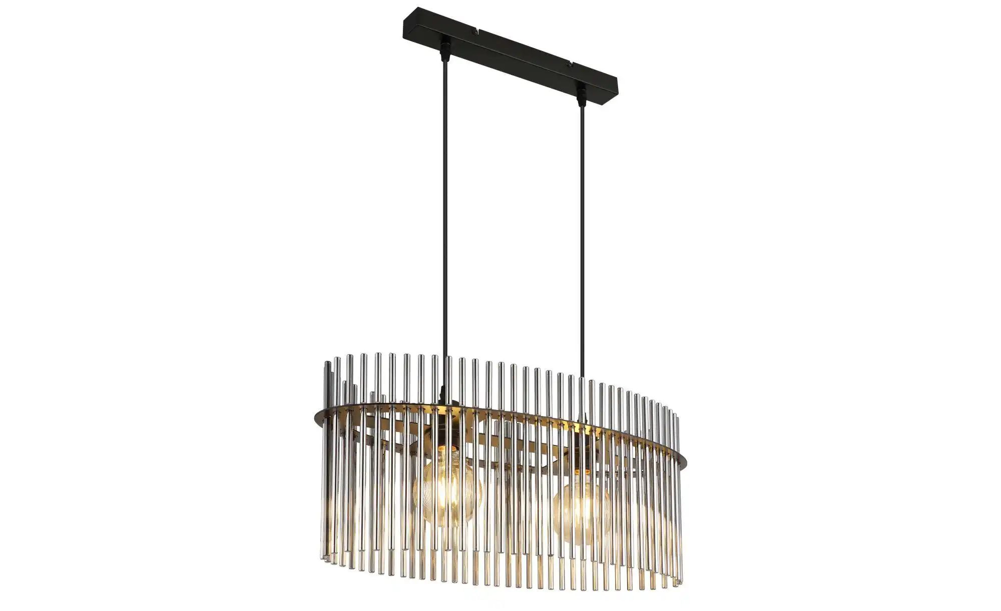 Thumbnail - Globo Lighting Pendelleuchte   ¦ schwarz ¦ Maße (cm): B: 60 H: 140 Lampen & Leuchten > Hängeleuchten - Höffner