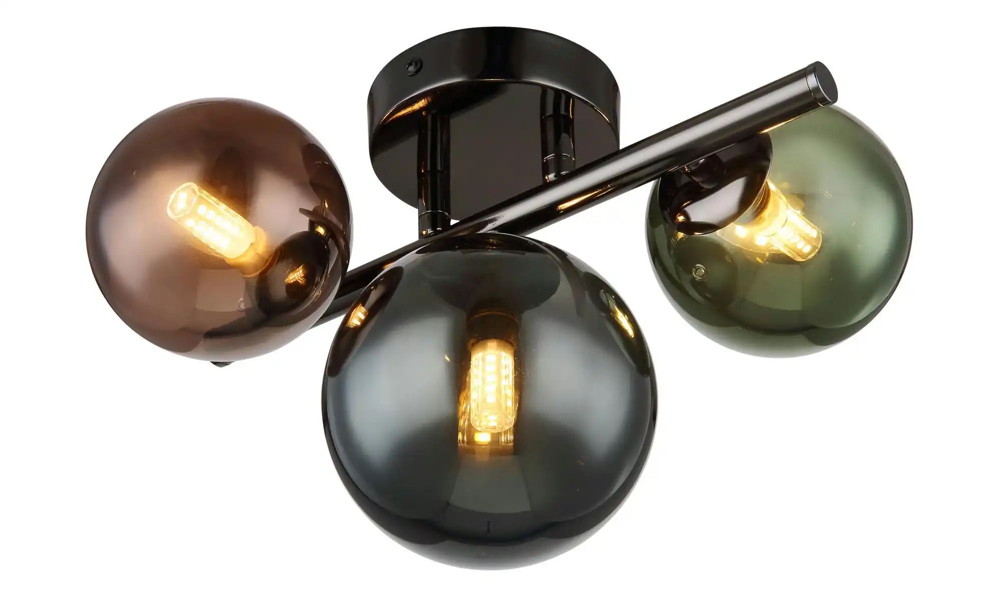 Thumbnail - Globo Lighting Deckenleuchte ¦ grau ¦ Maße (cm): B: 28,5 H: 18,9 Lampen & Leuchten > Deckenleuchten - Höffner