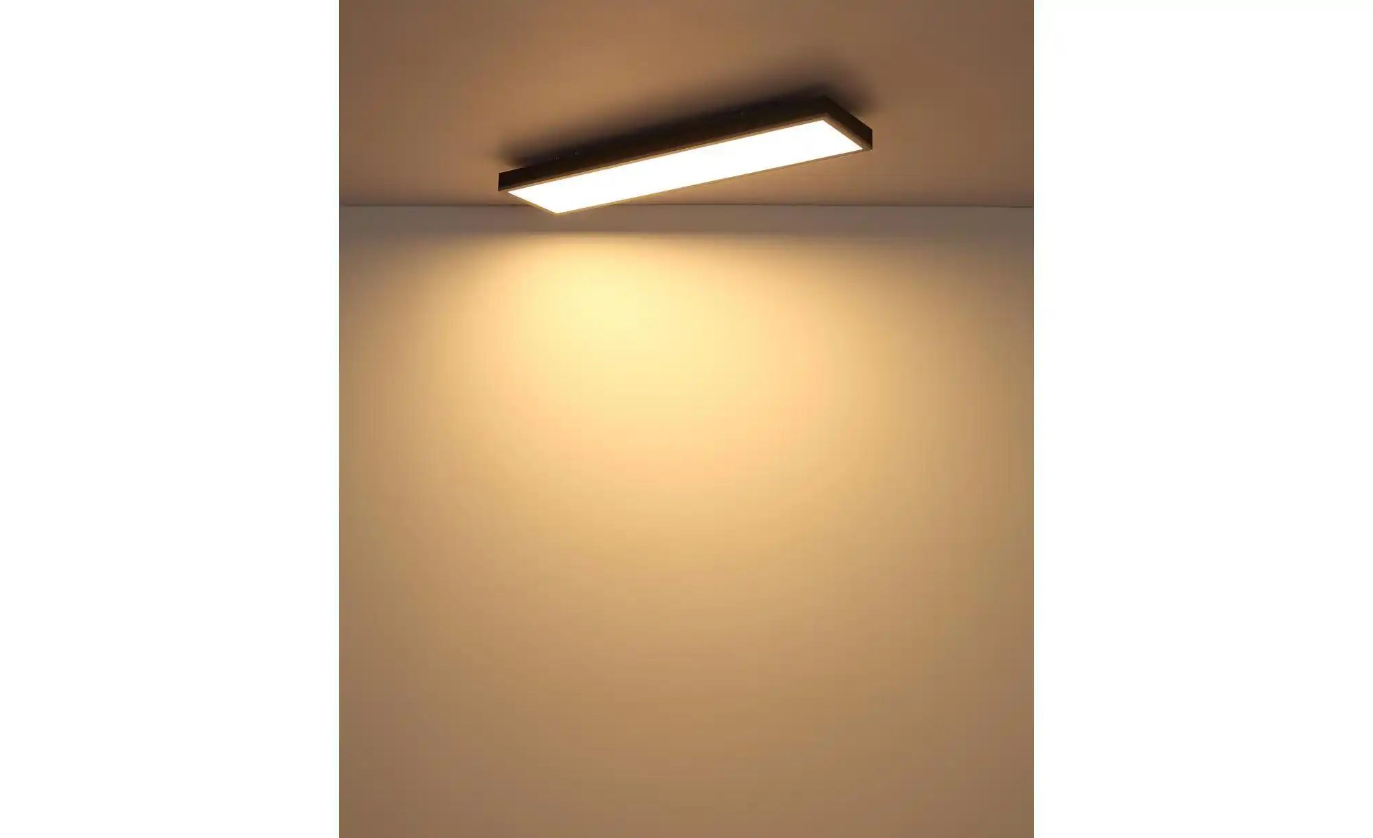 Thumbnail - Globo Lighting Deckenleuchte ¦ grau ¦ Maße (cm): B: 80 H: 6,5 Lampen & Leuchten > Deckenleuchten - Höffner