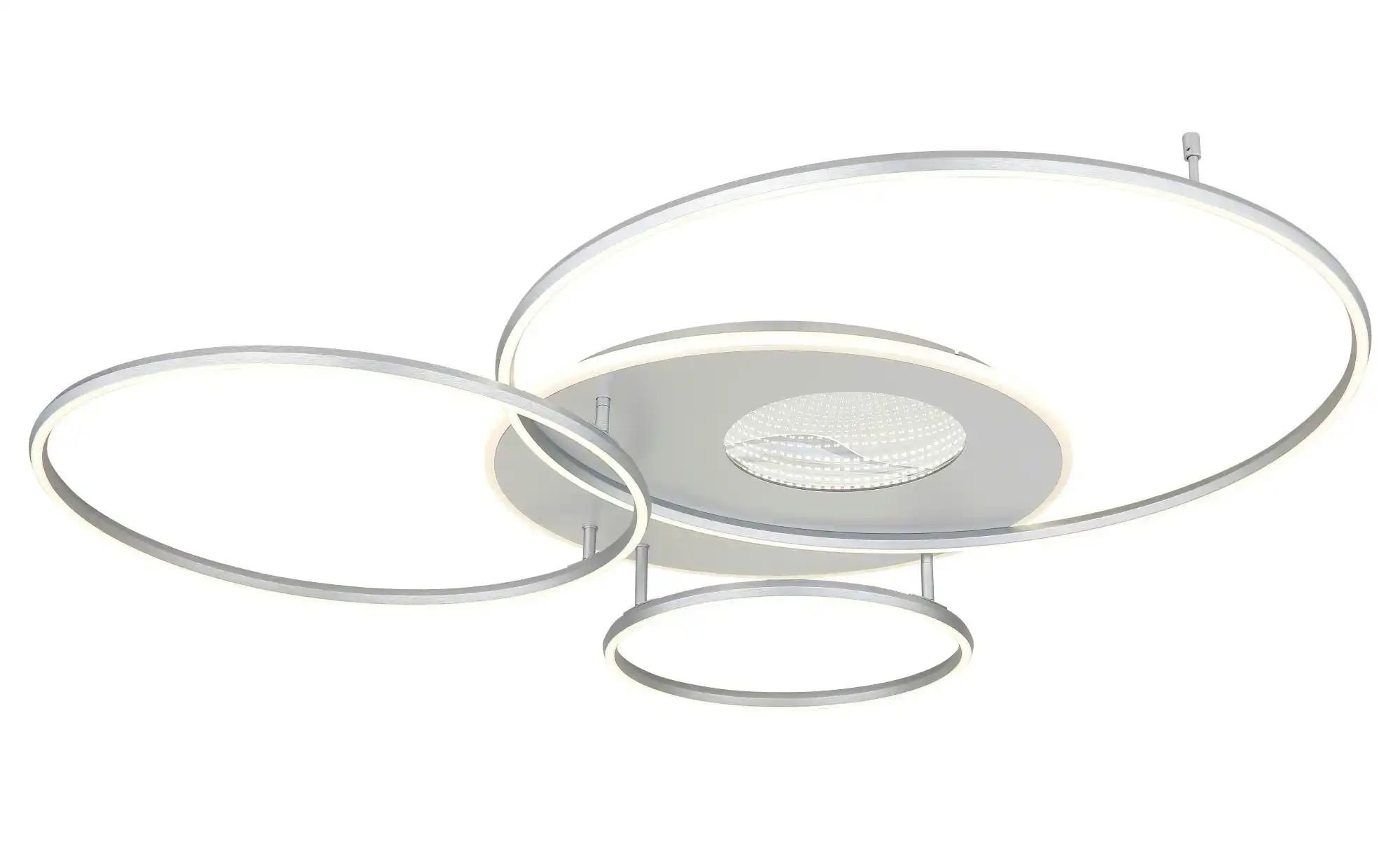 Globo Lighting Deckenleuchte   ¦ grau ¦ Maße (cm): B: 126 H: 13 Lampen & Le günstig online kaufen