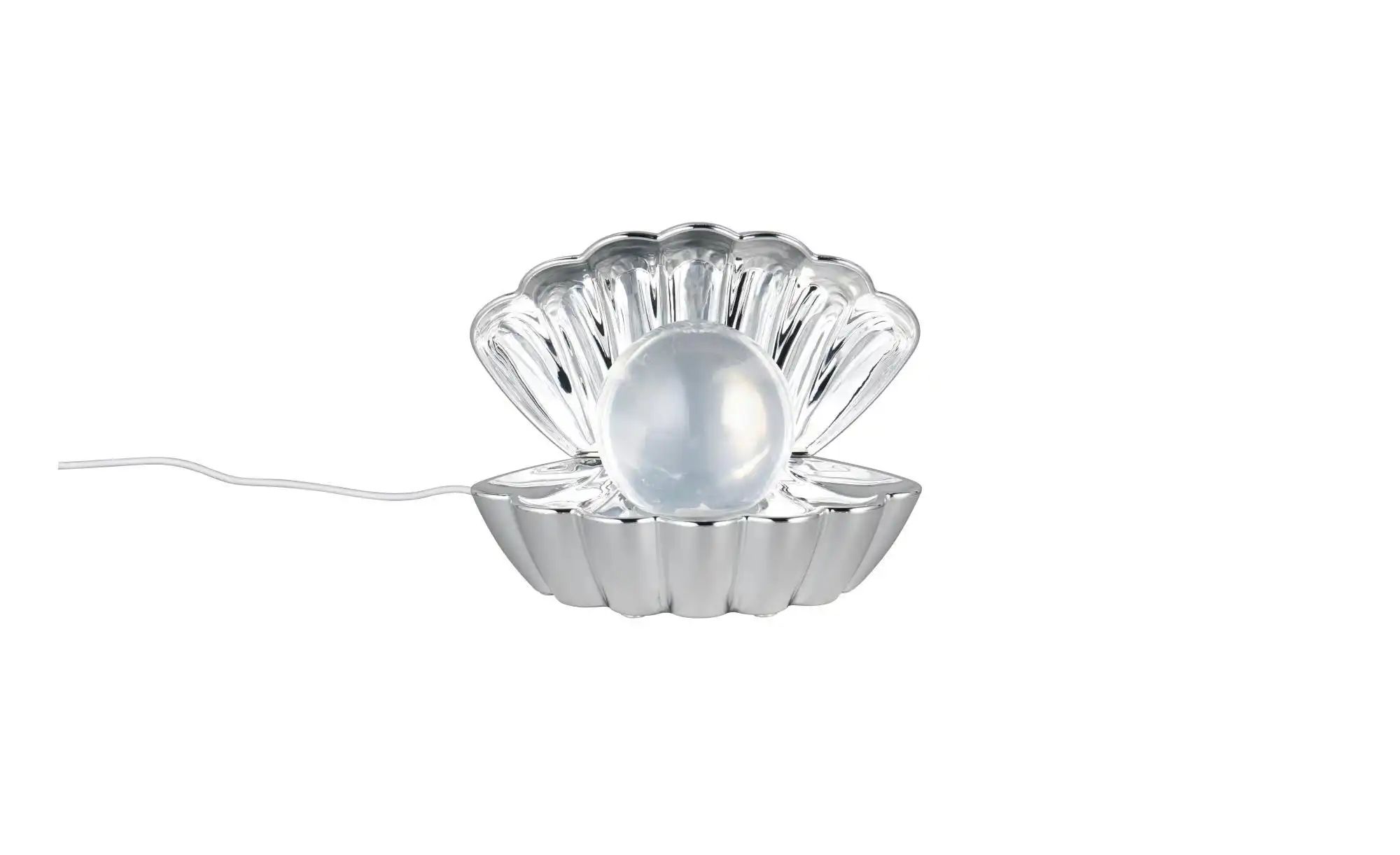 Tischleuchte   ¦ silber ¦ Maße (cm): B: 17 H: 12 T: 12.5 Lampen & Leuchten günstig online kaufen