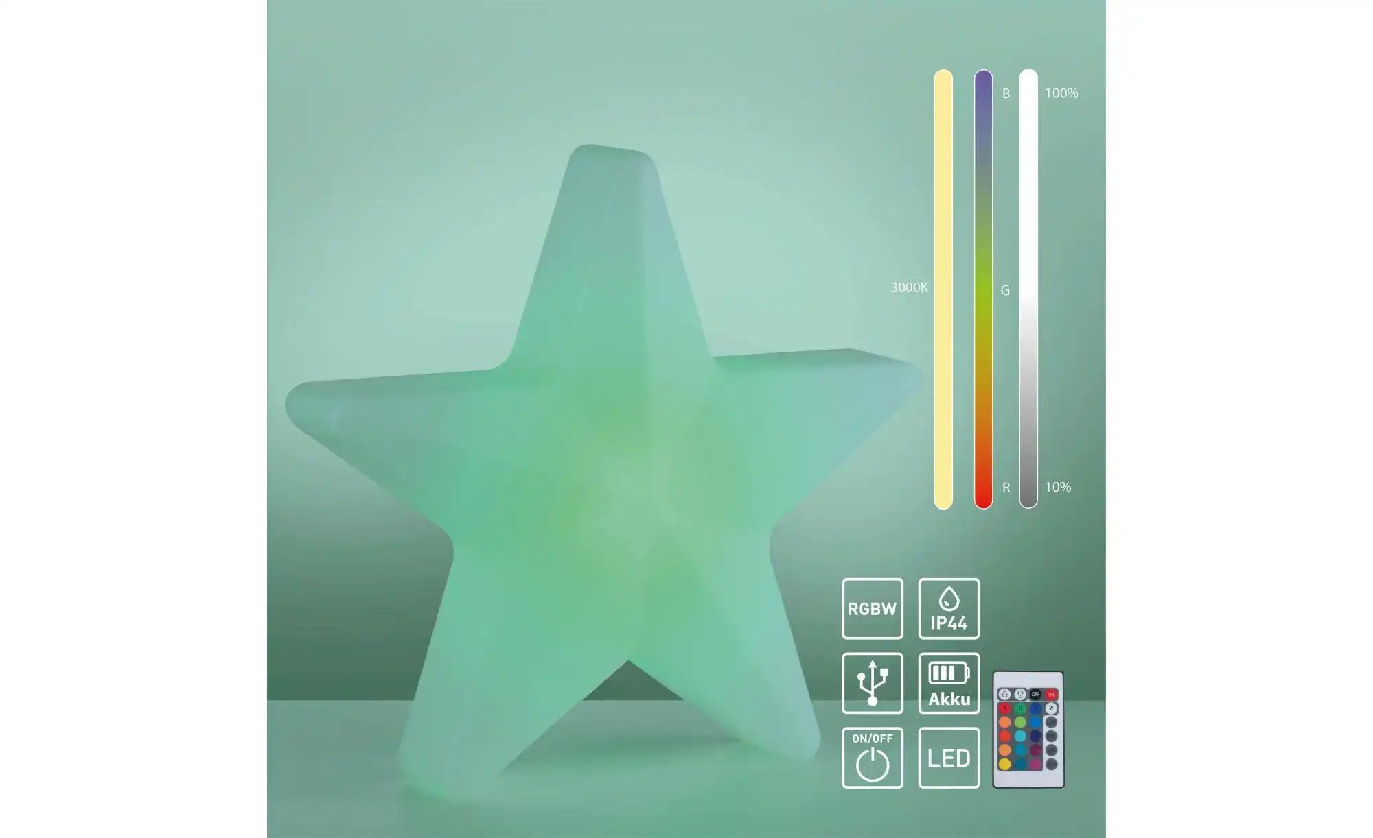 Paul Neuhaus Akku-Tischleuchte   ¦ weiß ¦ Maße (cm): B: 57,5 H: 55 T: 13.0 günstig online kaufen