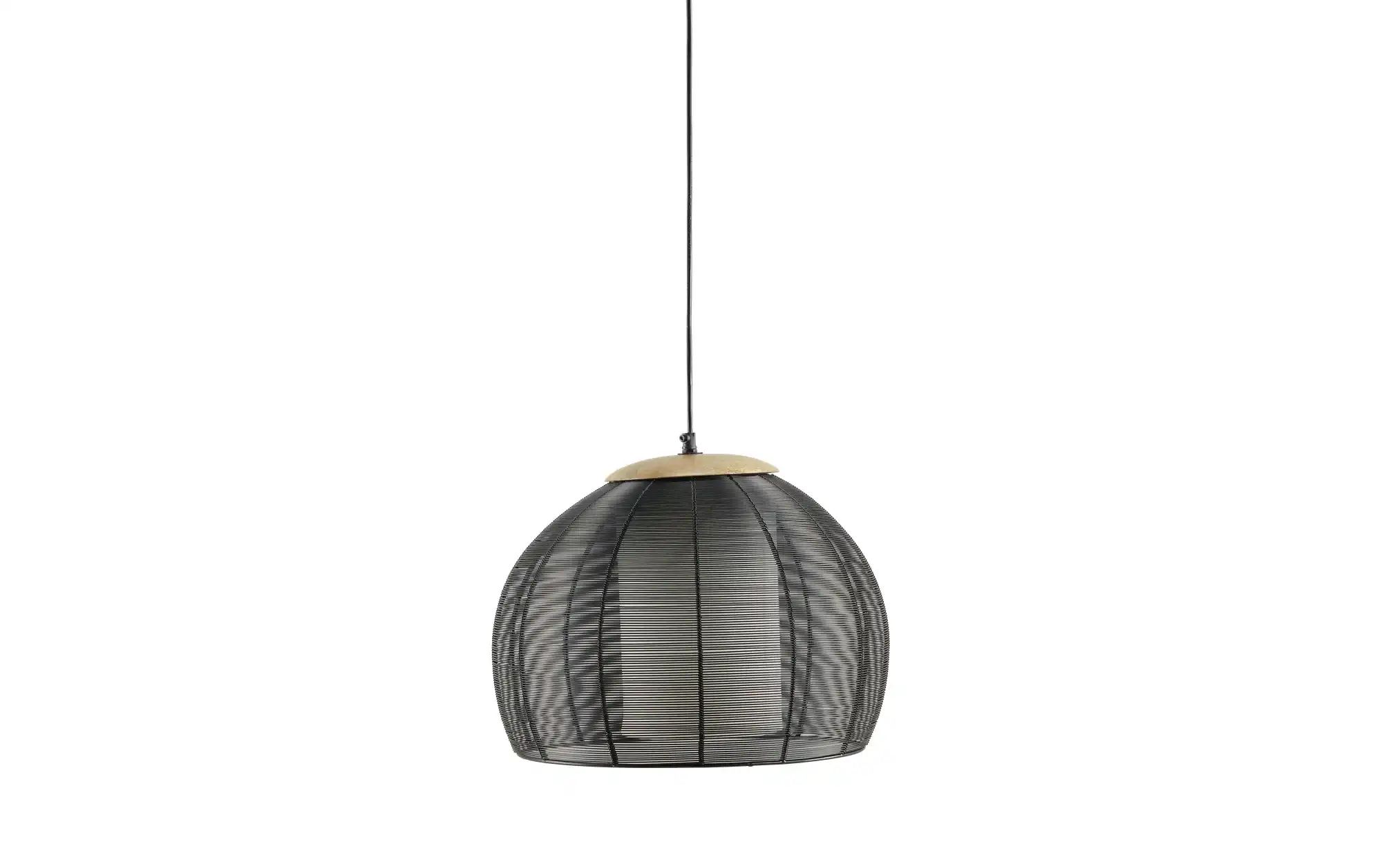 Pendelleuchte ¦ schwarz ¦ Maße (cm): H: 150 Ø: 38 Lampen & Leuchten > Hängeleuchten - Höffner