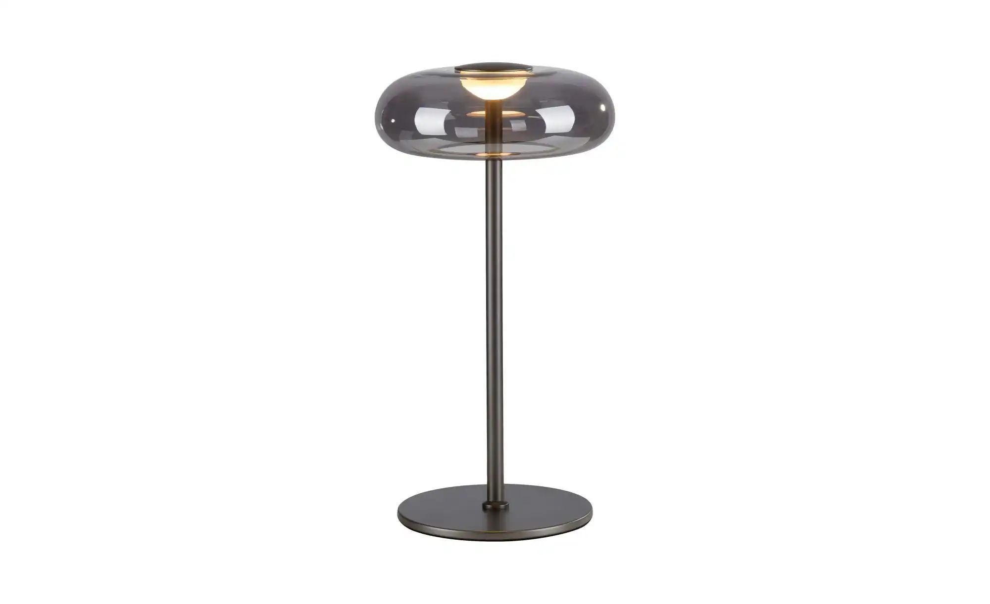 Paul Neuhaus Tischleuchte   ¦ grau ¦ Maße (cm): B: 22 H: 45  Ø: 22 Lampen & günstig online kaufen