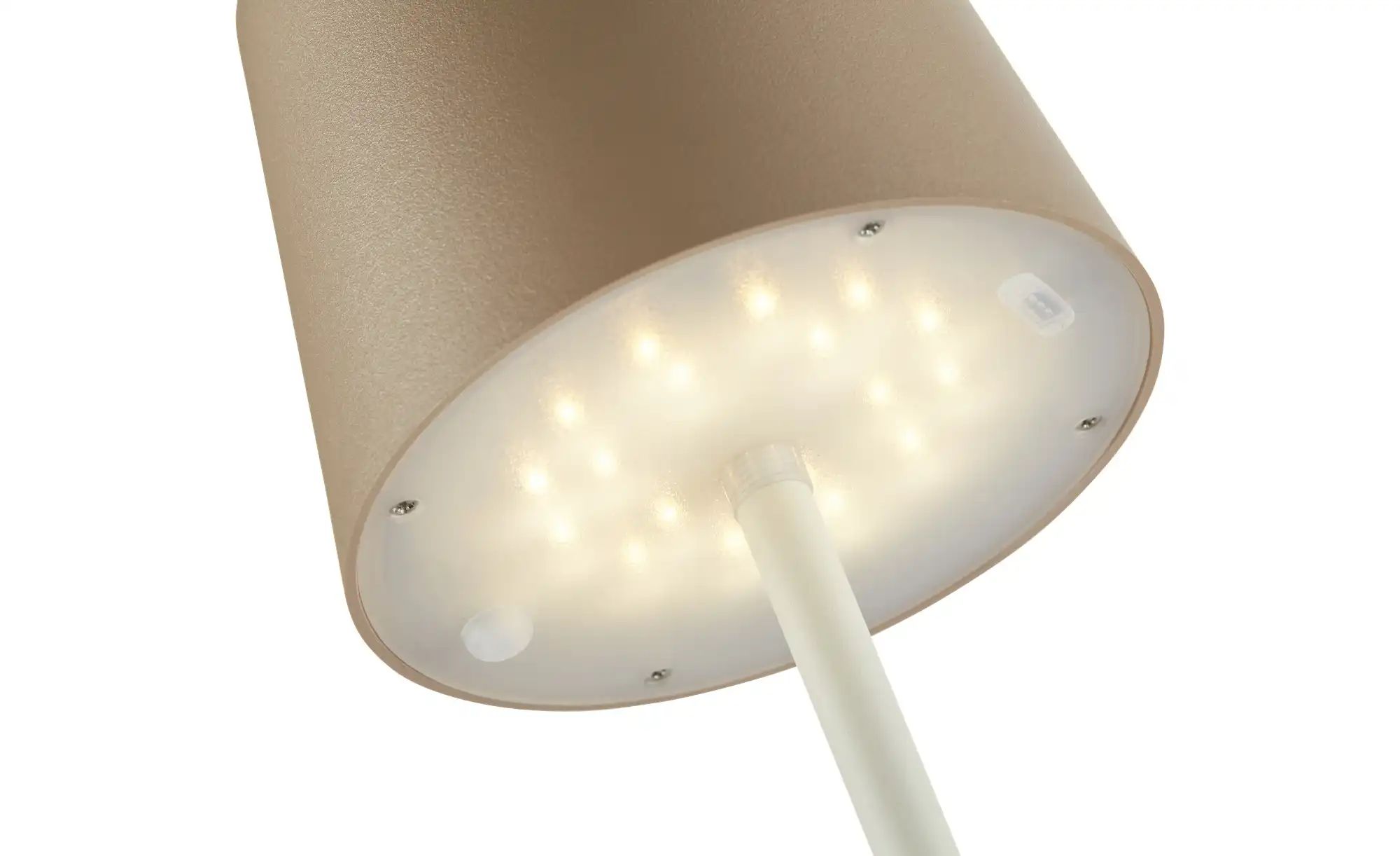 Akku-Tischleuchte   ¦ braun ¦ Maße (cm): H: 33  Ø: 11 Lampen & Leuchten > T günstig online kaufen