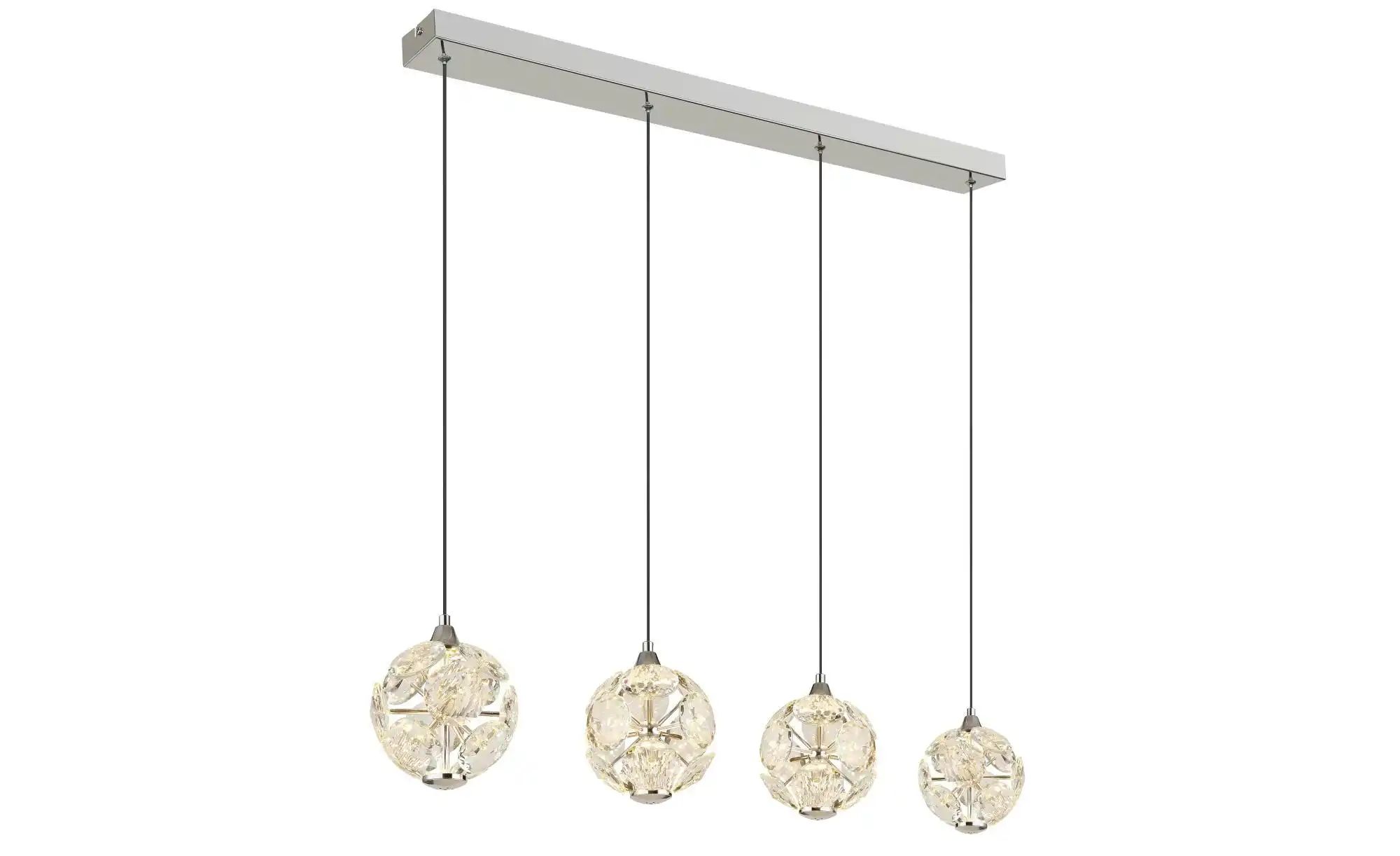 Globo Lighting Hängeleuchte ¦ silber ¦ Maße (cm): B: 15 H: 150 Lampen & Leuchten > Hängeleuchten - Höffner