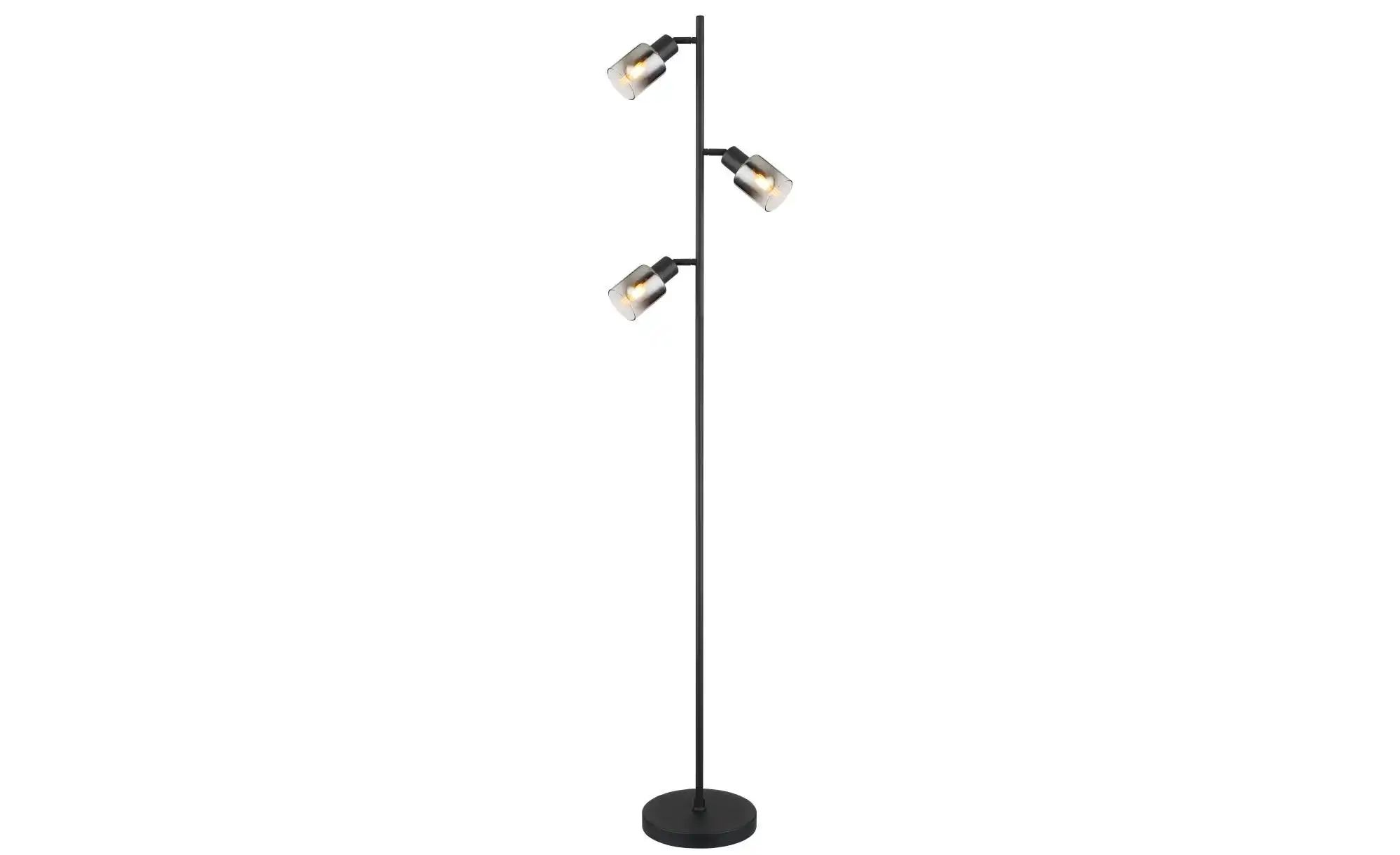 Globo Lighting Stehleuchte   ¦ schwarz ¦ Maße (cm): H: 154  Ø: 23 Lampen & günstig online kaufen
