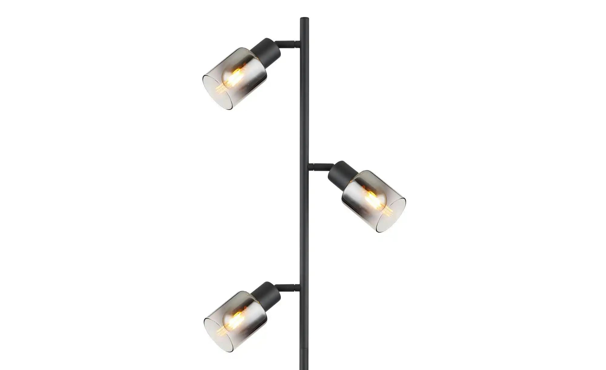 Thumbnail - Globo Lighting Stehleuchte ¦ schwarz ¦ Maße (cm): H: 154 Ø: 23 Lampen & Leuchten > Stehlampen - Höffner