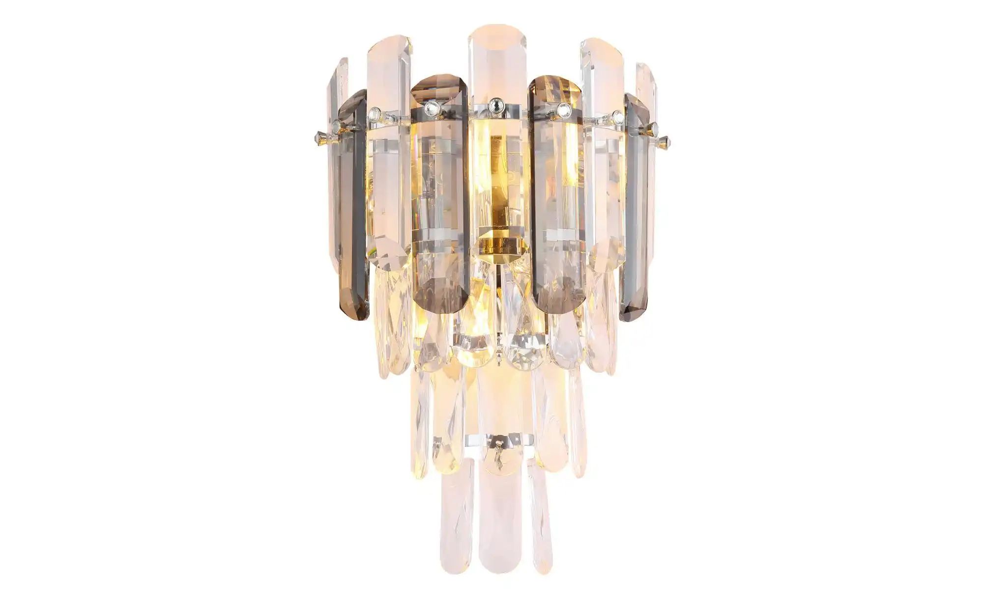 Globo Lighting Wandleuchte ¦ silber ¦ Maße (cm): B: 24 H: 34 Lampen & Leuchten > Wandleuchten - Höffner