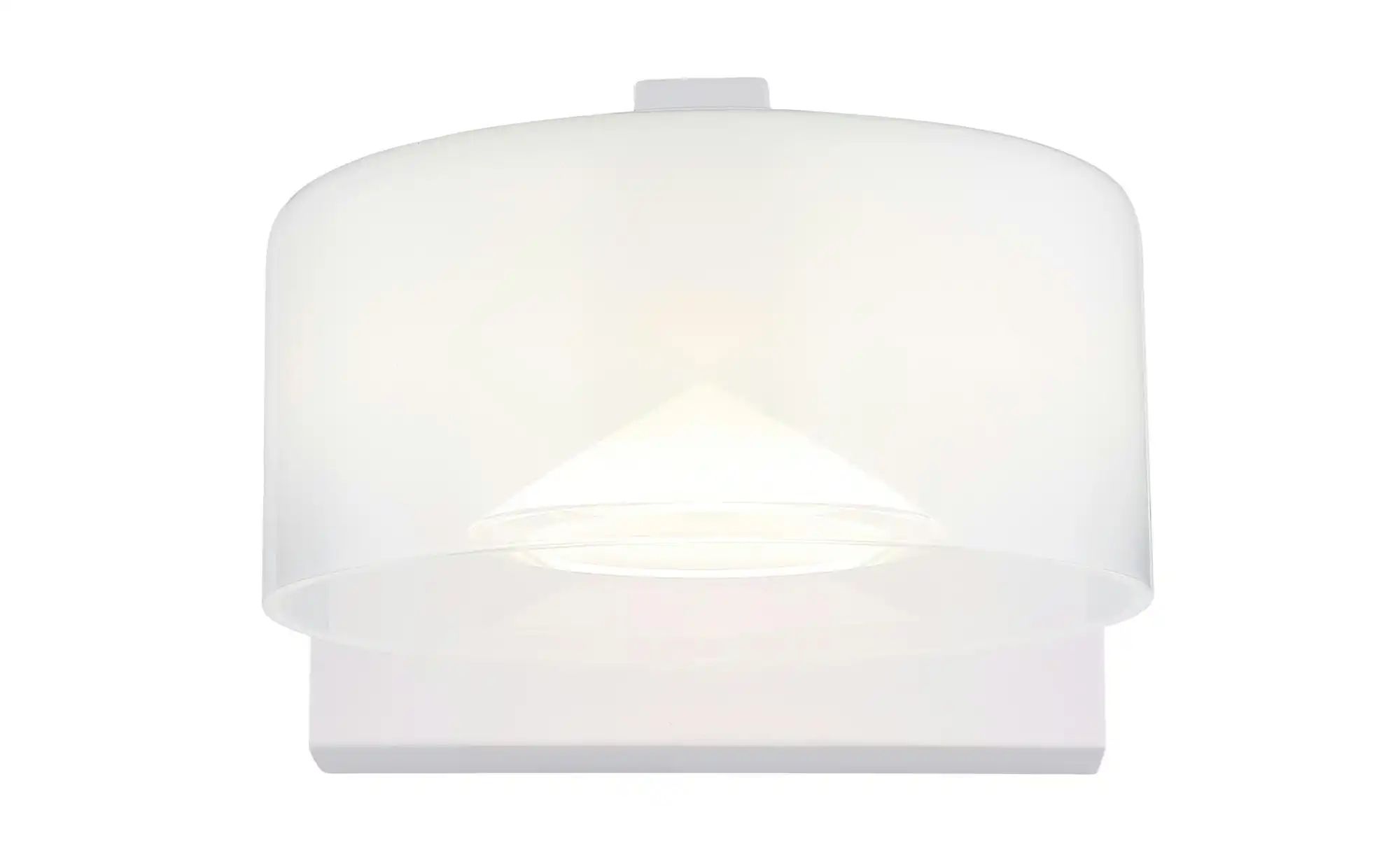 Weiß Wandleuchte Wandlampe Wohnzimmerleuchte 1 Flammig Glas Led B 15 Cm - Bild 4