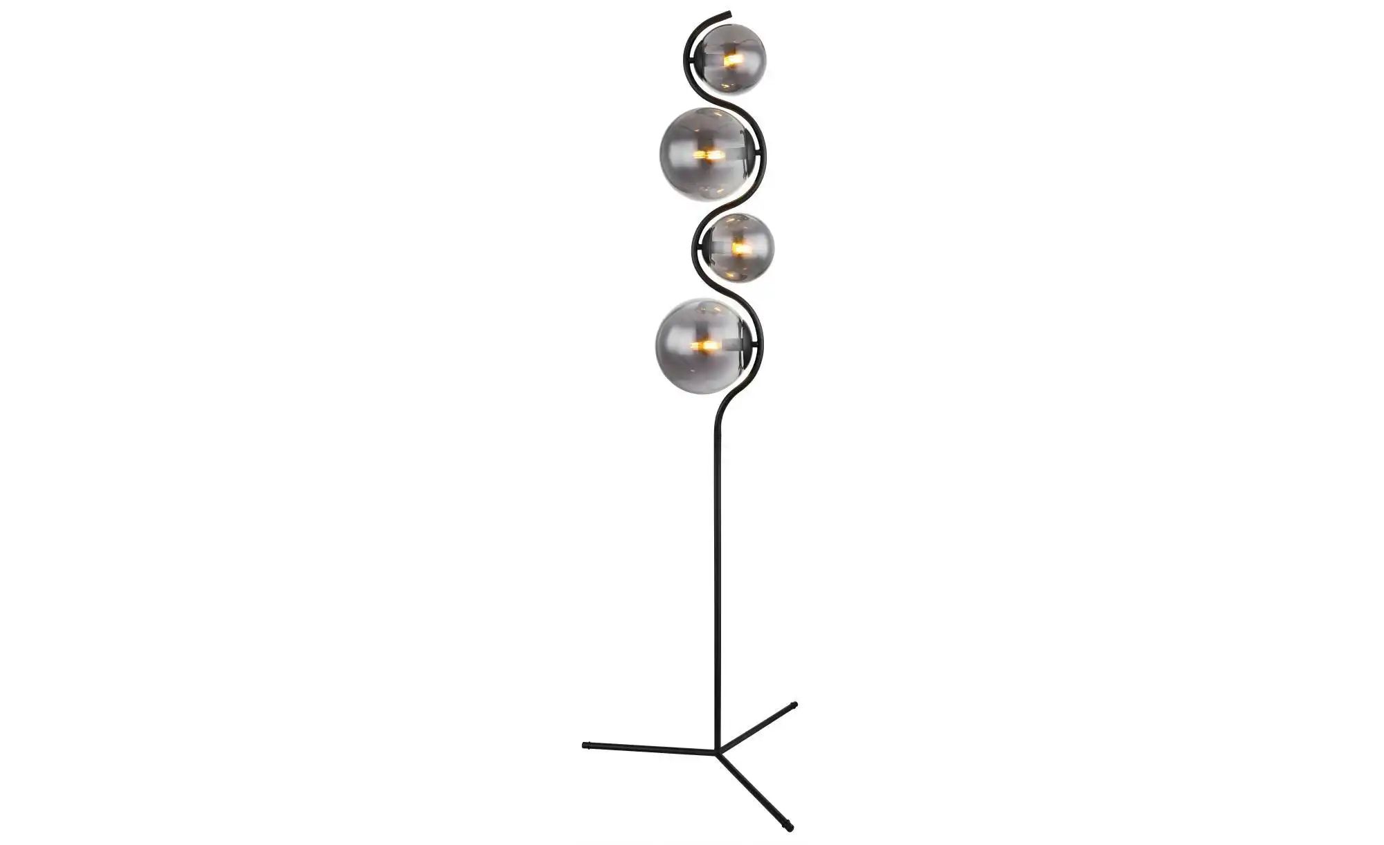 Globo Lighting Stehleuchte ¦ schwarz ¦ Maße (cm): H: 160 Ø: 66 Lampen & Leuchten > Stehlampen - Höffner