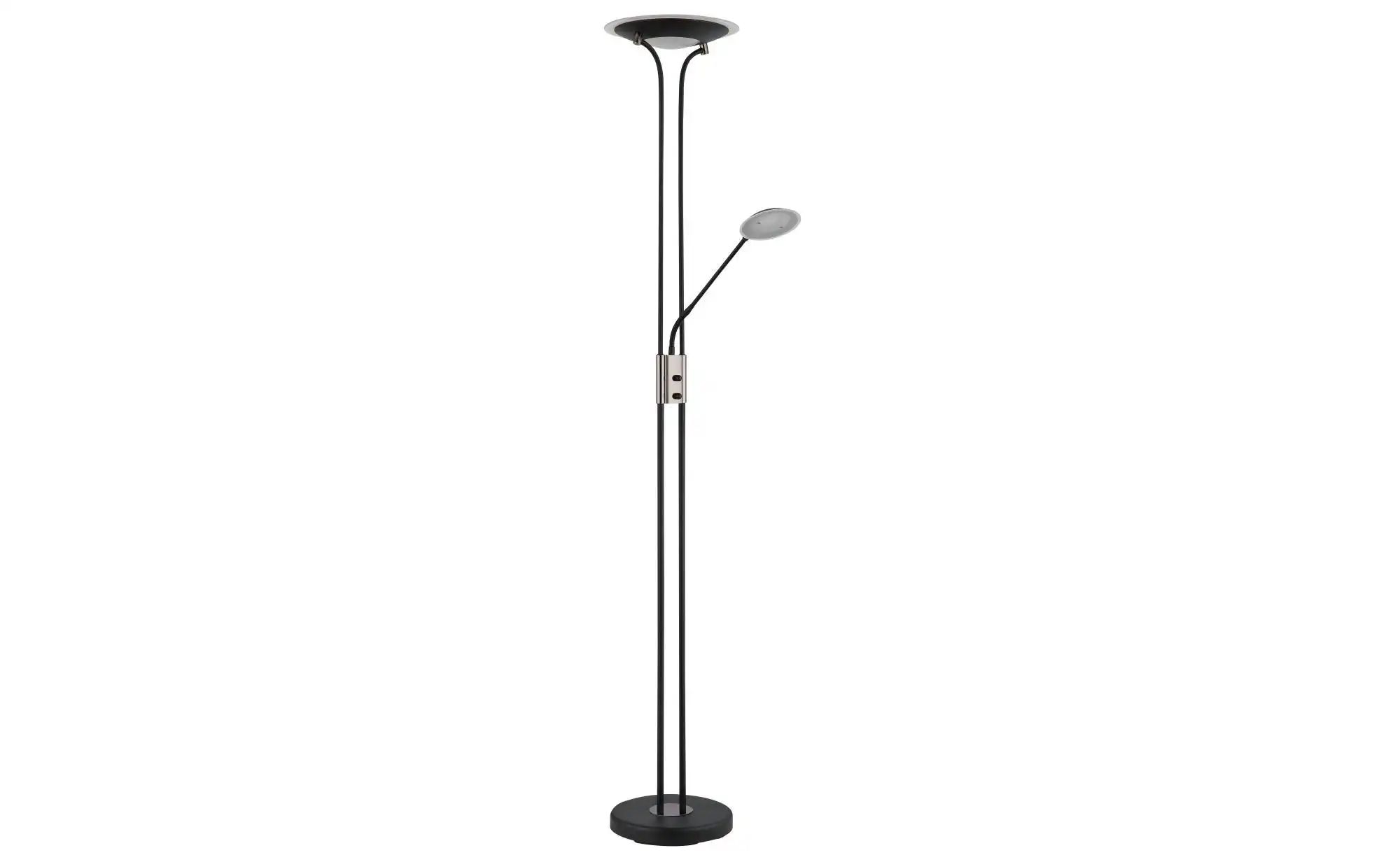 Globo Lighting Deckenfluter ¦ schwarz ¦ Maße (cm): H: 180 Ø: 30 Lampen & Leuchten > Stehlampen - Höffner