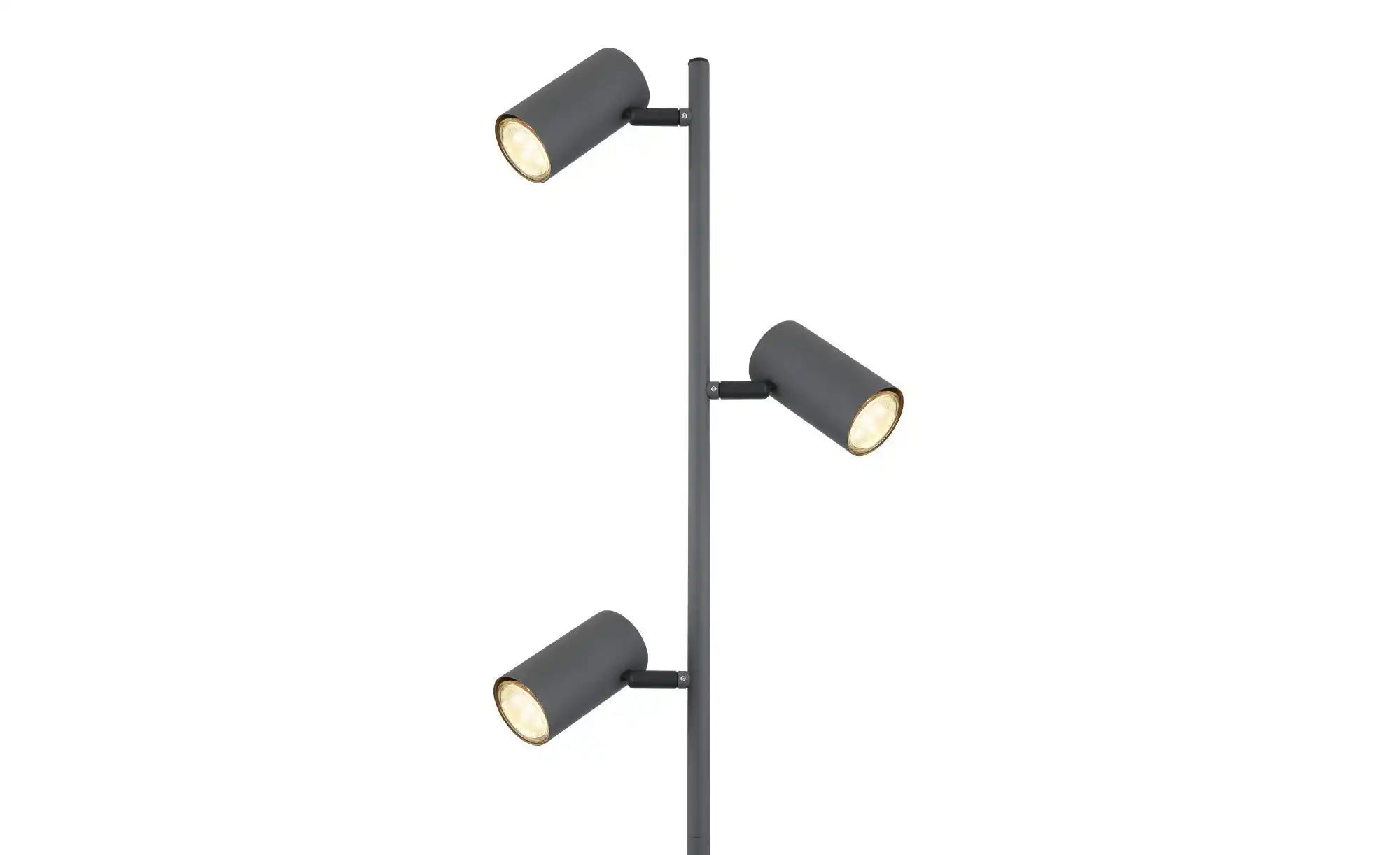 Globo Lighting Stehleuchte ¦ grau ¦ Maße (cm): B: 23 H: 154 Lampen & Leuchten > Stehlampen - Sconto - Bild 5