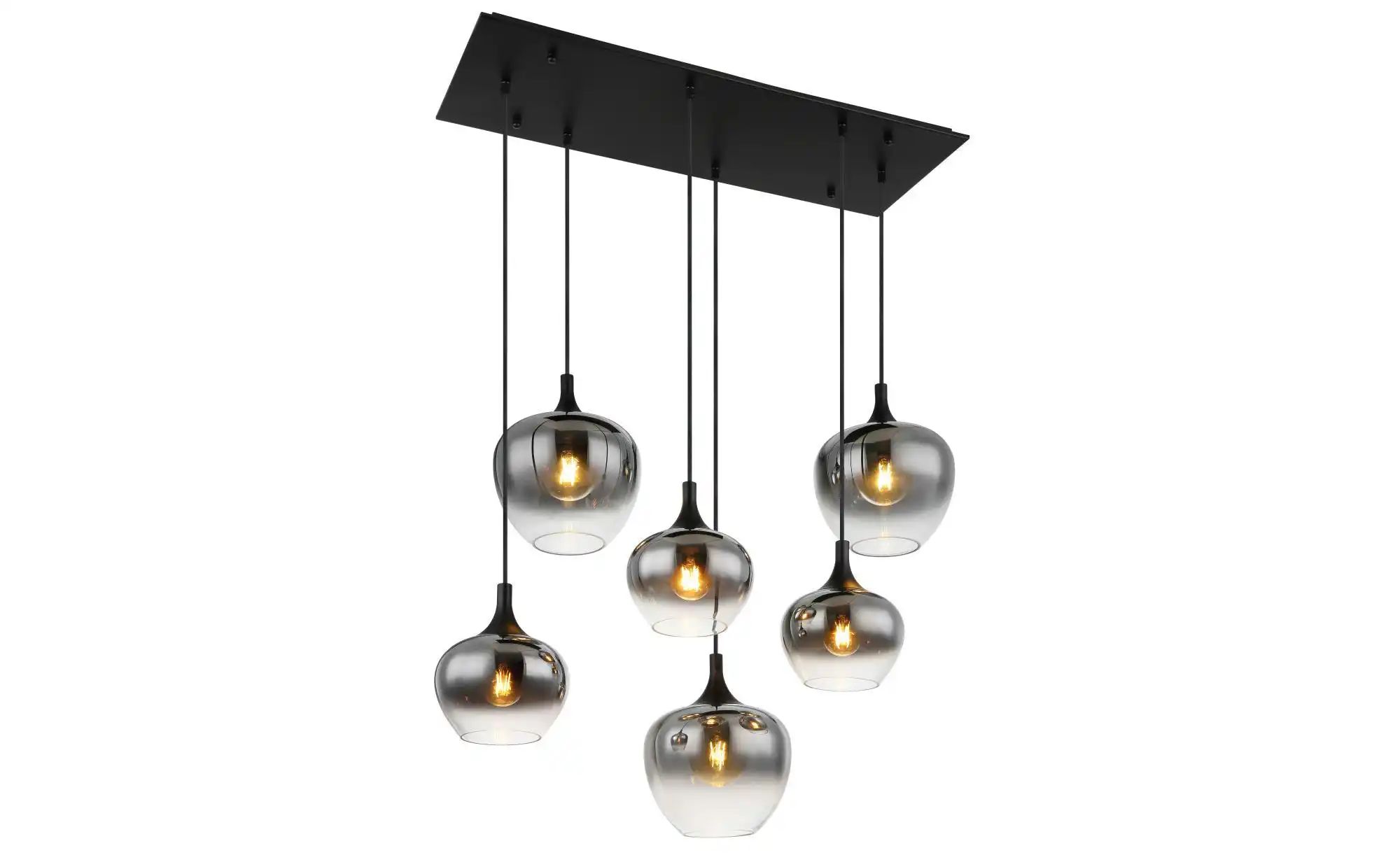 Globo Lighting Hängeleuchte ¦ schwarz ¦ Maße (cm): B: 42 H: 120 Lampen & Leuchten > Hängeleuchten - Höffner