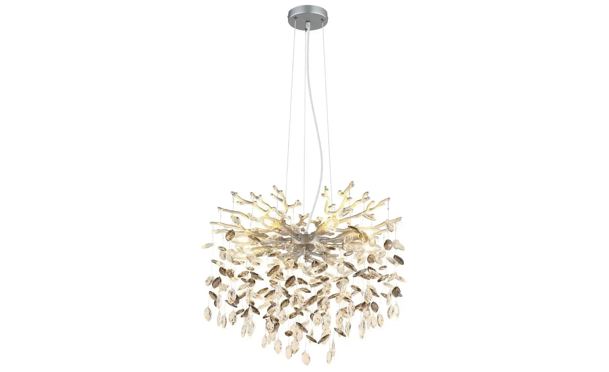 Globo Lighting Luster  grau Maße (cm): H: 120 Ø: 60 - Höffner