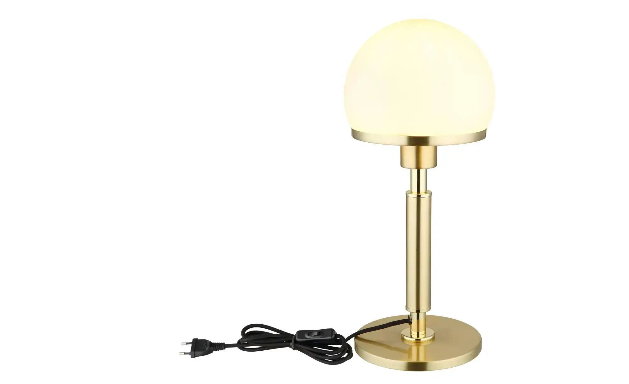 Globo Lighting Tischleuchte ¦ gold ¦ Maße (cm): H: 40 Ø: 18 Lampen & Leuchten > Tischlampen - Höffner
