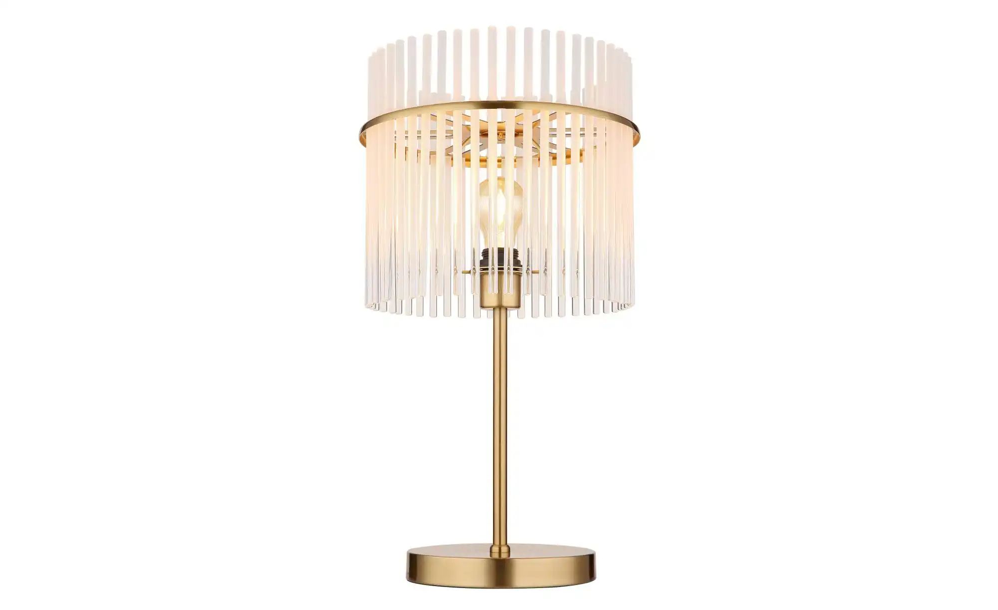 Globo Lighting Tischleuchte ¦ gold ¦ Maße (cm): H: 54,5 Ø: 30 Lampen & Leuchten > Tischlampen - Höffner