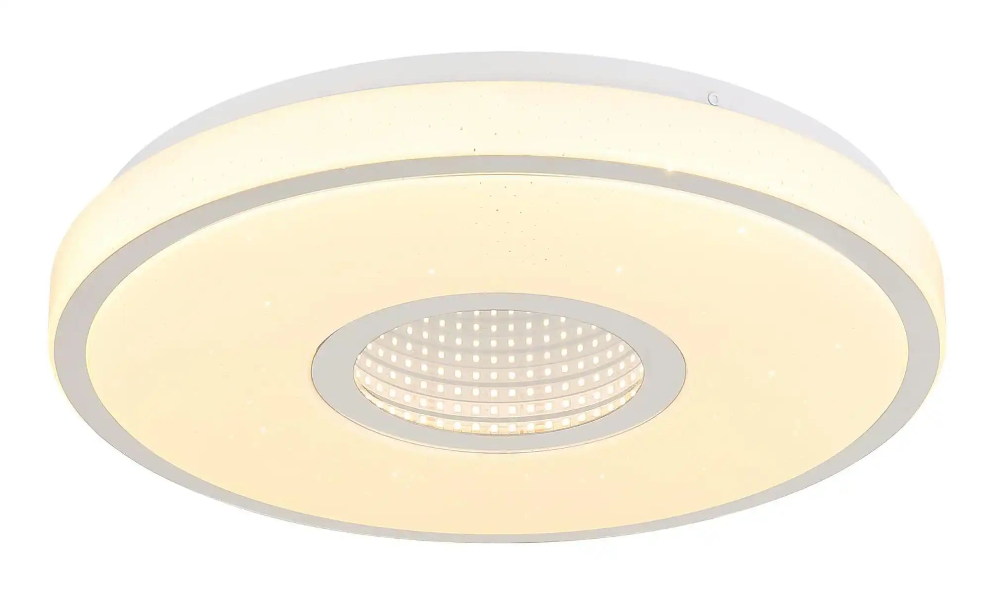 Globo Lighting Deckenleuchte ¦ weiß ¦ Maße (cm): H: 6,5 Ø: 38 Lampen & Leuchten > Deckenleuchten - Höffner