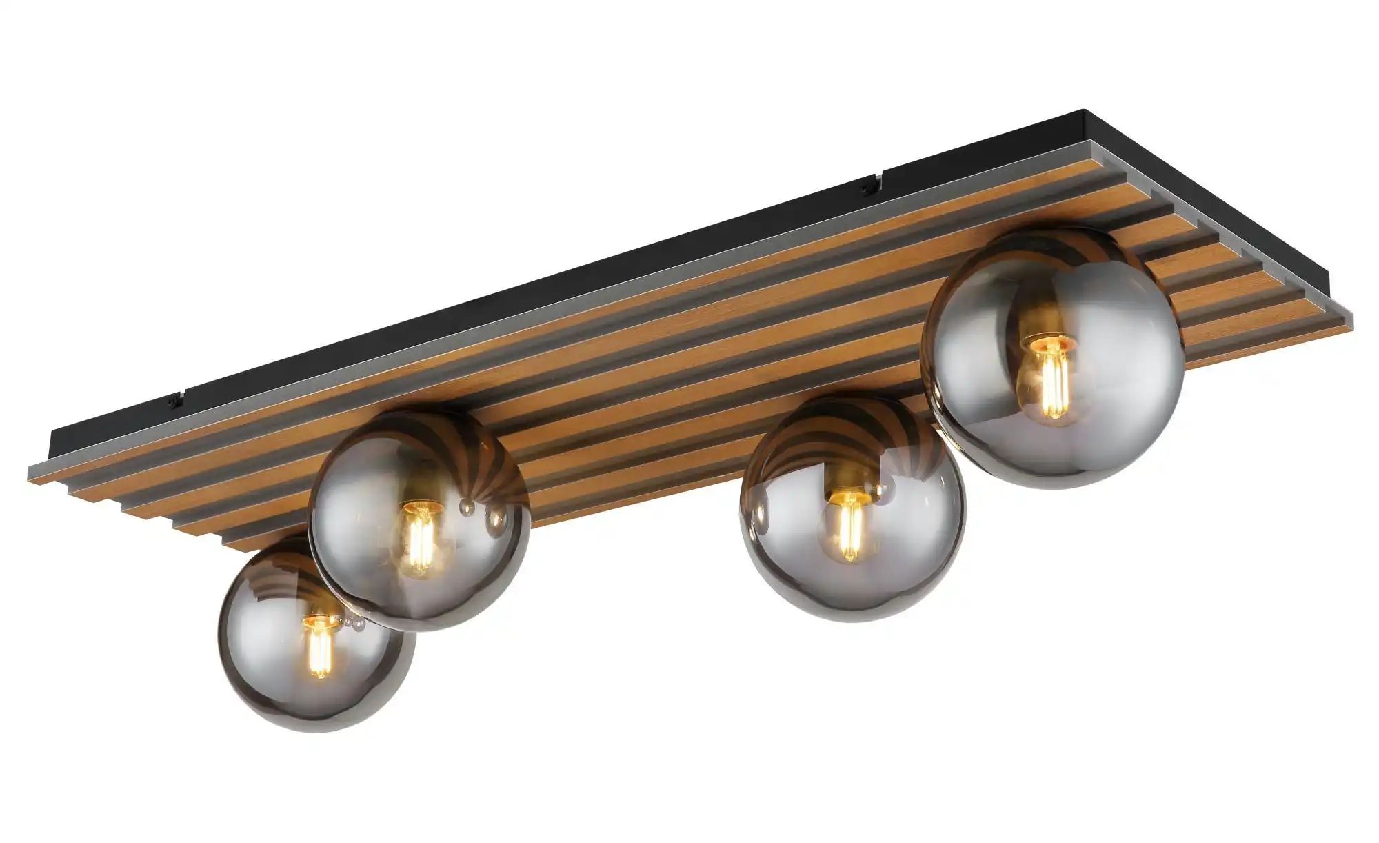 Globo Lighting Deckenleuchte ¦ schwarz ¦ Maße (cm): B: 30 H: 20 Lampen & Leuchten > Deckenleuchten - Höffner