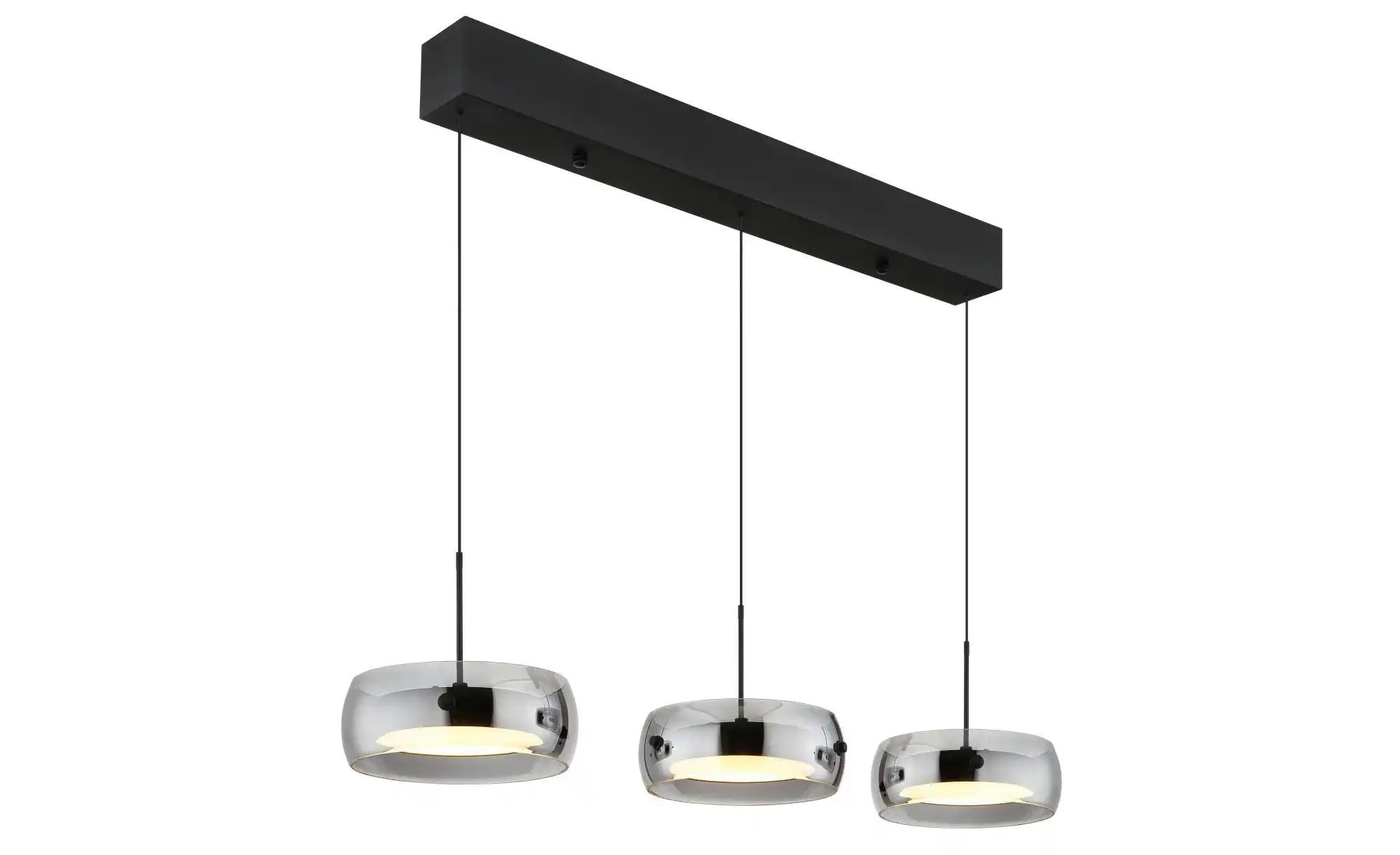 Globo Lighting Hängeleuchte ¦ schwarz ¦ Maße (cm): B: 20 H: 120 Lampen & Leuchten > Hängeleuchten - Höffner