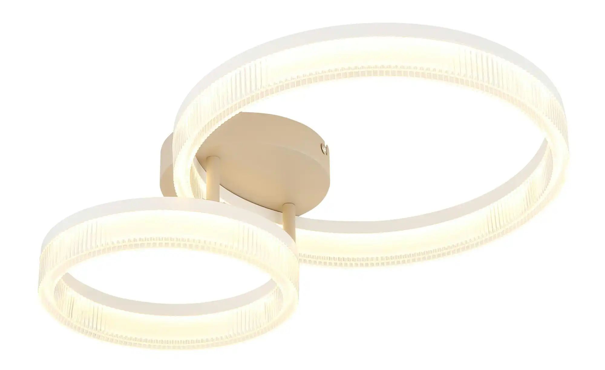 Globo Lighting Deckenleuchte ¦ braun ¦ Maße (cm): B: 33 H: 12,3 Lampen & Leuchten > Deckenleuchten - Höffner