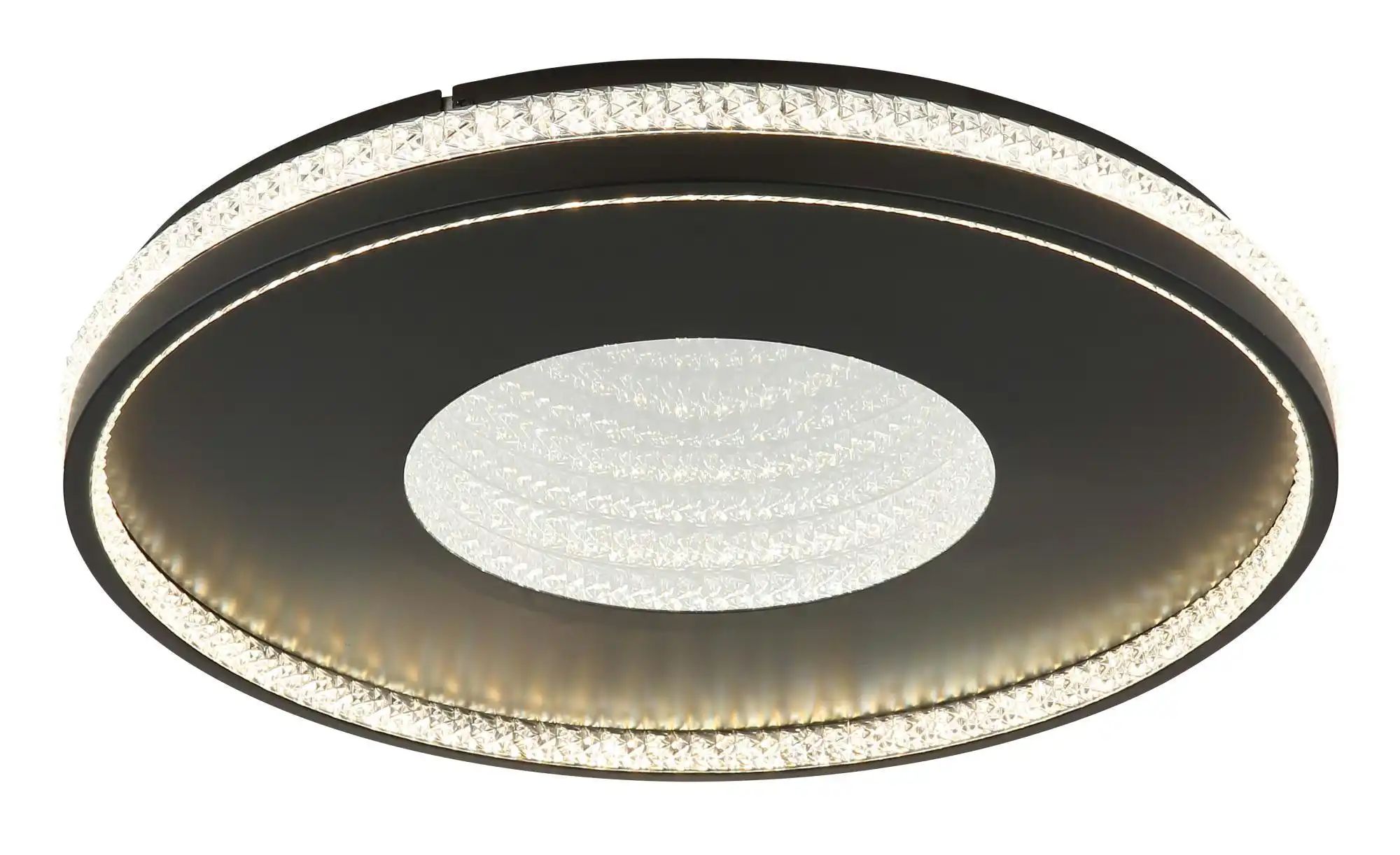 Globo Lighting Deckenleuchte ¦ schwarz ¦ Maße (cm): H: 6,5 Ø: 50.5 Lampen & Leuchten > Deckenleuchten - Höffner