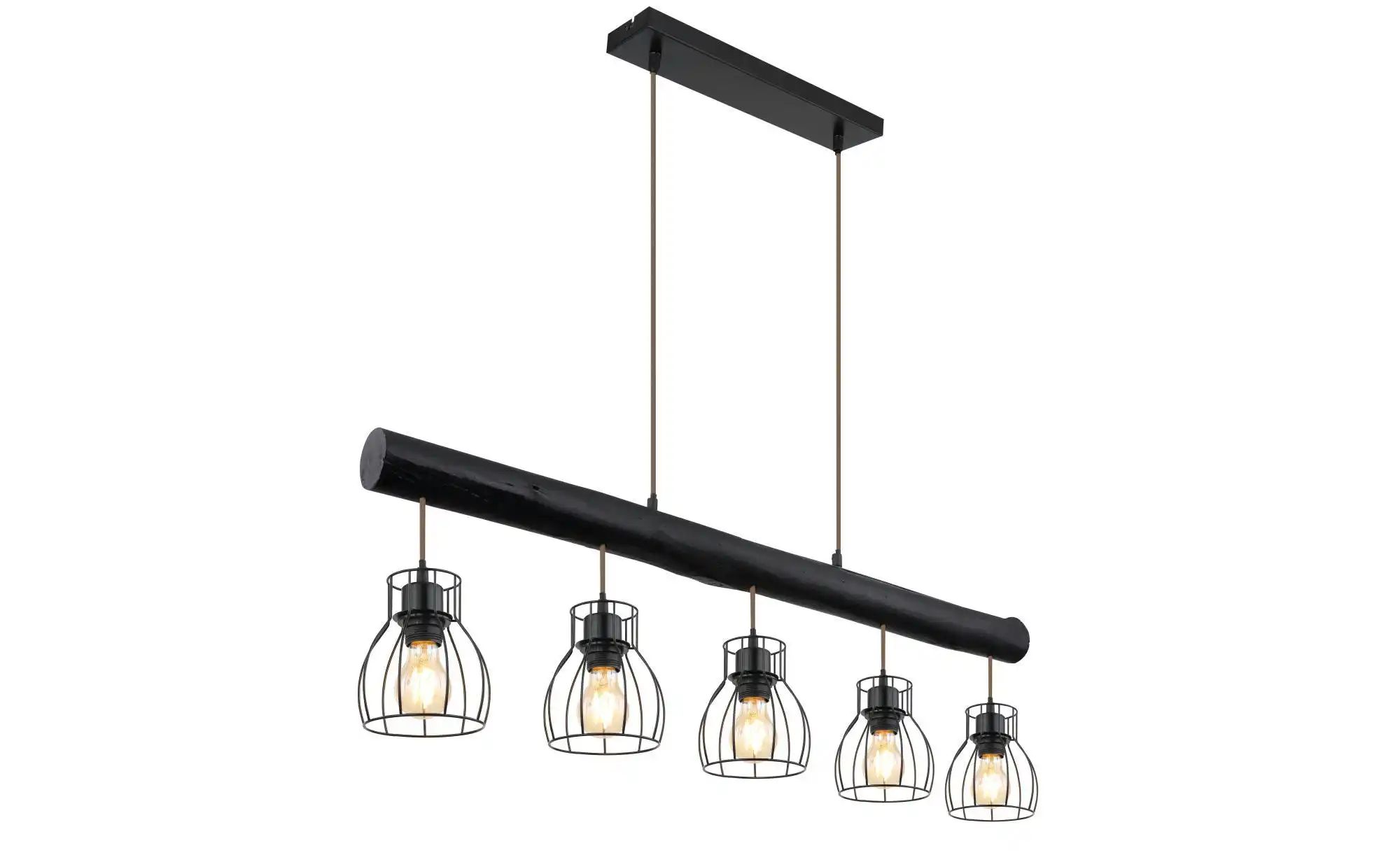 Globo Lighting Hängeleuchte ¦ schwarz ¦ Maße (cm): B: 13,6 H: 140 Lampen & Leuchten > Hängeleuchten - Höffner