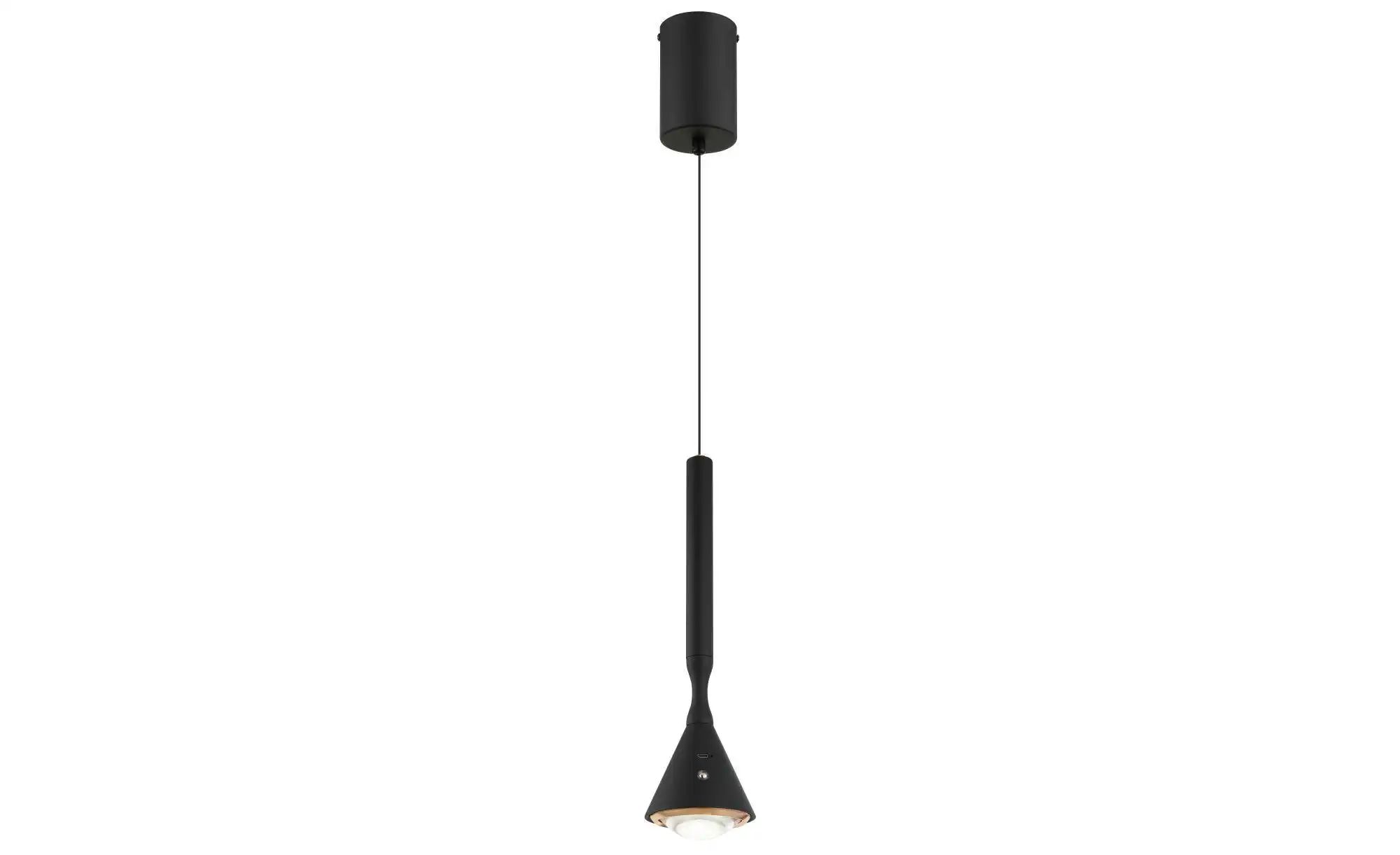 Globo Lighting Hängeleuchte ¦ schwarz ¦ Maße (cm): H: 210 Ø: 9.9 Lampen & Leuchten > Hängeleuchten - Höffner