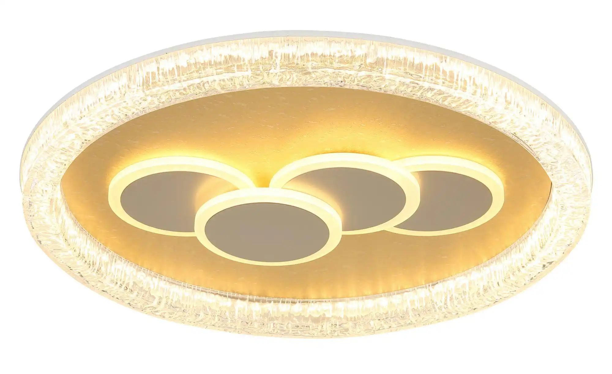Globo Lighting Deckenleuchte ¦ weiß ¦ Maße (cm): H: 7 Ø: 49.5 Lampen & Leuchten > Deckenleuchten - Höffner