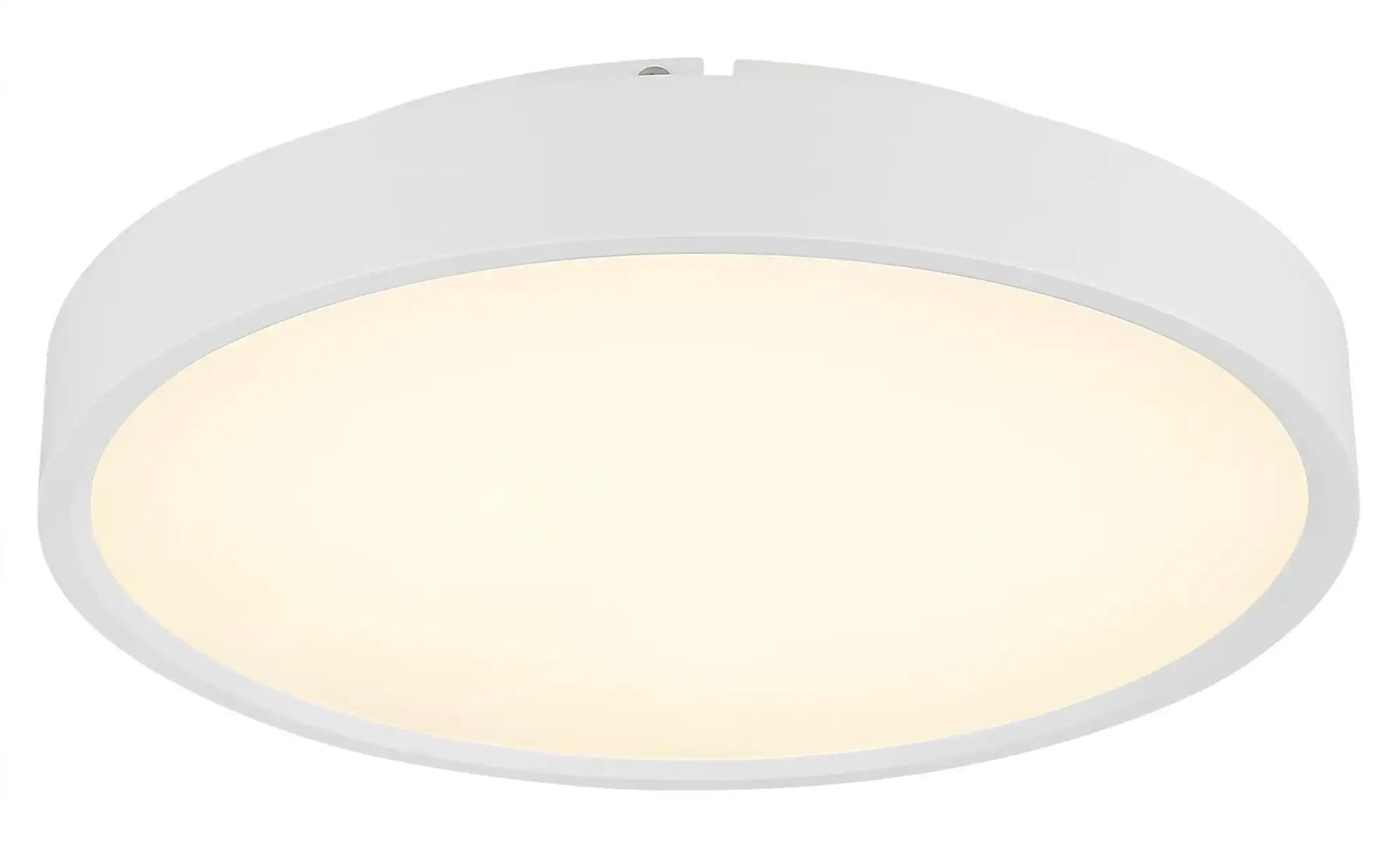 Globo Lighting Deckenleuchte ¦ weiß ¦ Maße (cm): H: 7,7 Ø: 39 Lampen & Leuchten > Deckenleuchten - Höffner
