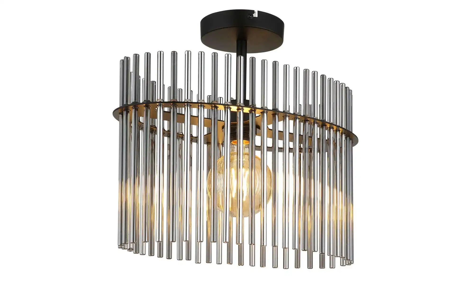 Globo Lighting Deckenleuchte ¦ schwarz ¦ Maße (cm): B: 22 H: 34 Lampen & Leuchten > Deckenleuchten - Höffner