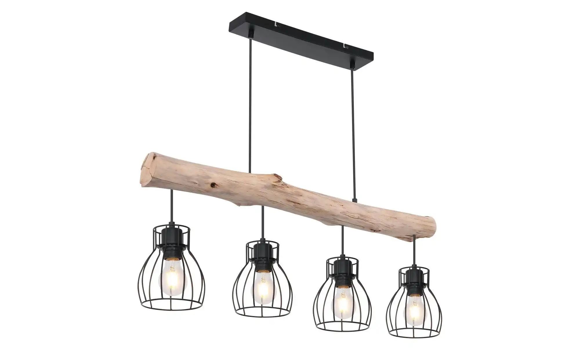 Globo Lighting Hängeleuchte ¦ schwarz ¦ Maße (cm): B: 13,6 H: 140 Lampen & Leuchten > Hängeleuchten - Höffner