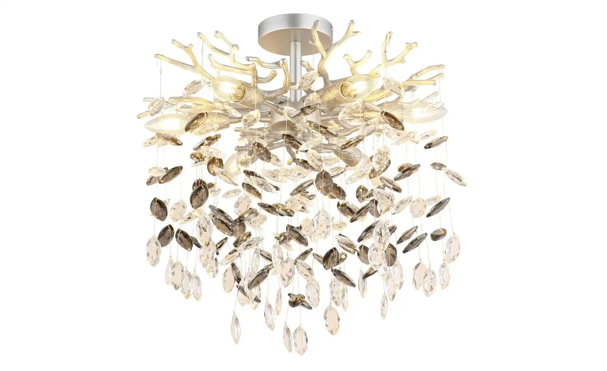 Globo Lighting Deckenleuchte ¦ grau ¦ Maße (cm): H: 54 Ø: 50 Lampen & Leuchten > Deckenleuchten - Höffner